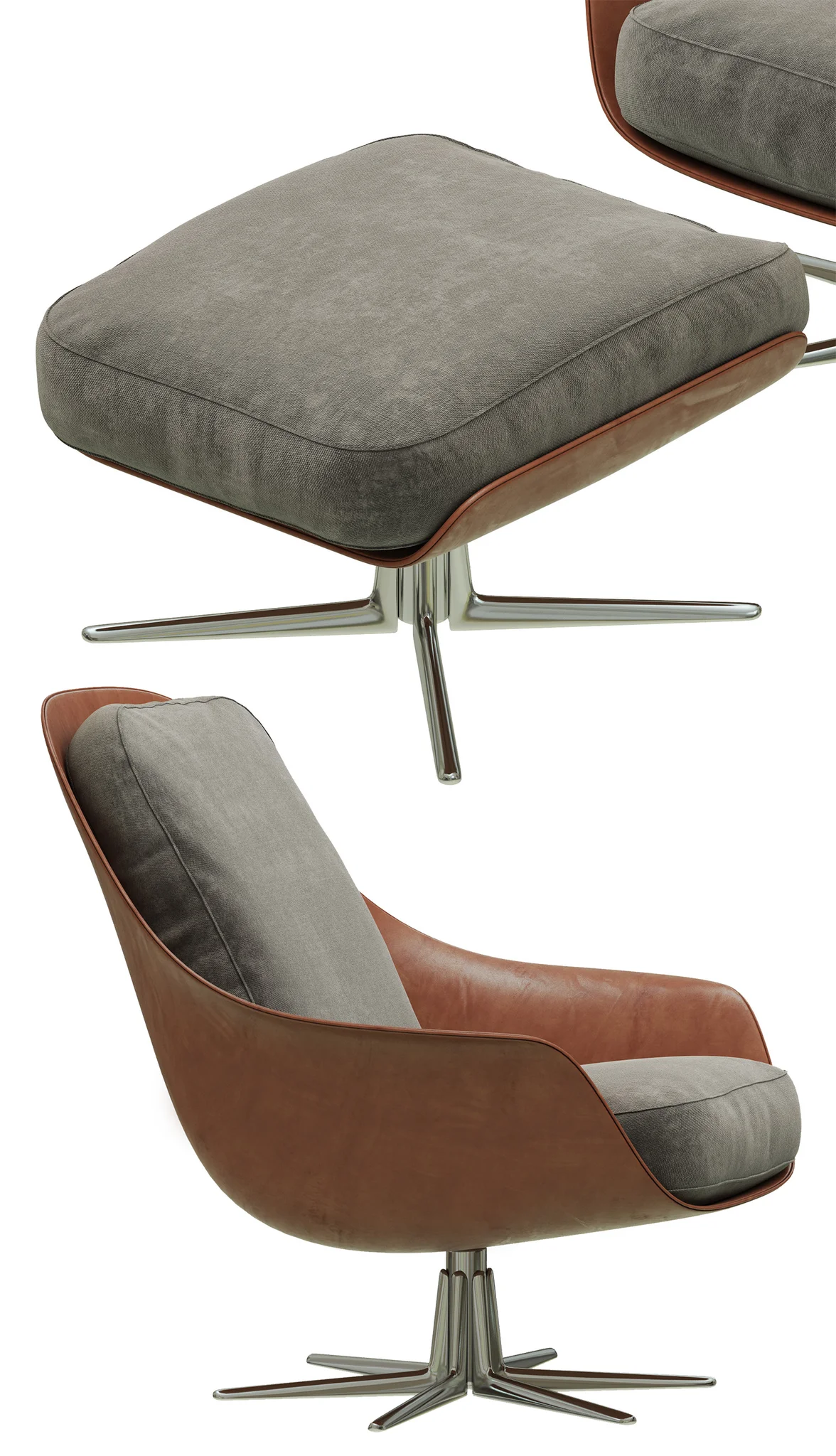 Flexform SVEVA — 3D model preview 3