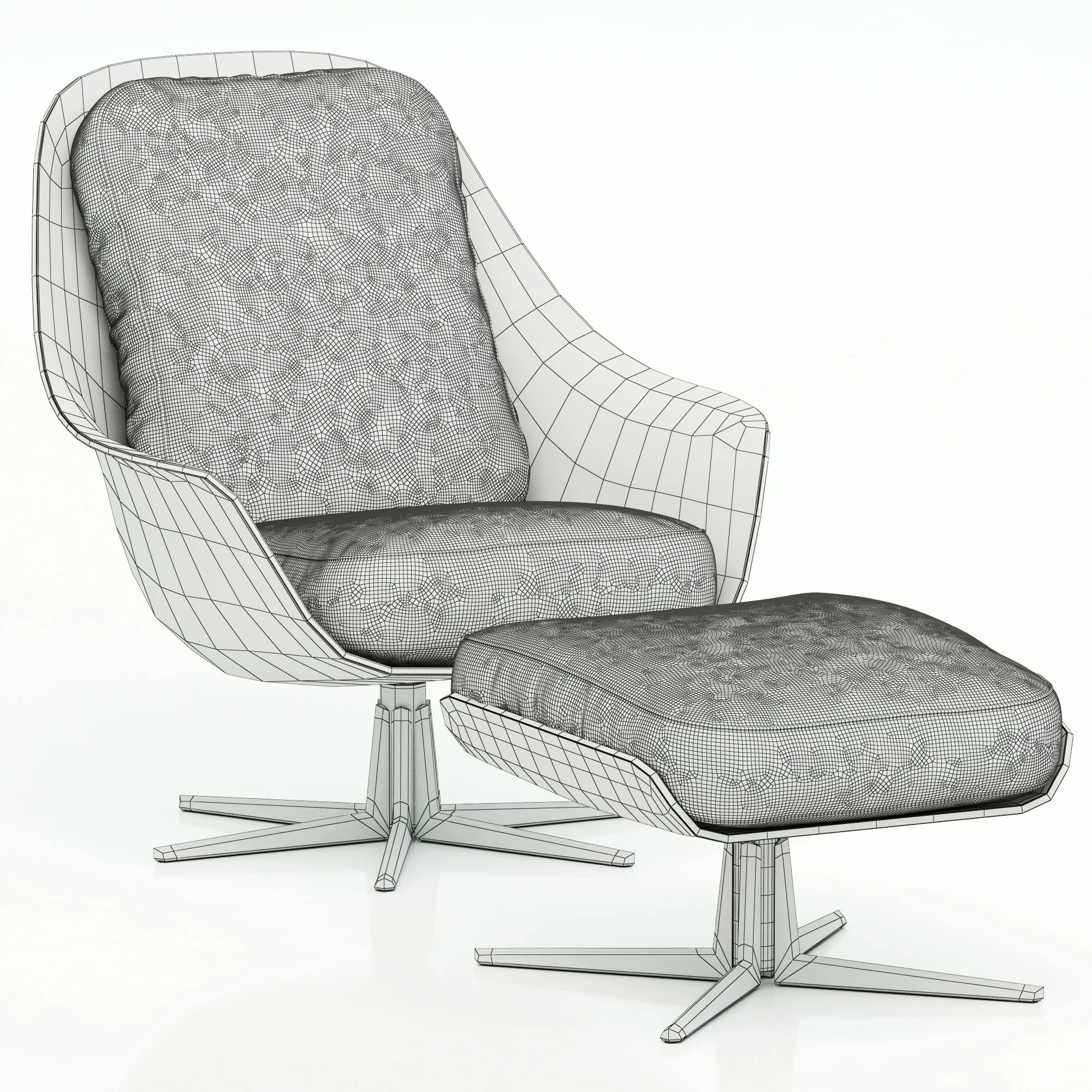 Flexform SVEVA — 3D model preview 8