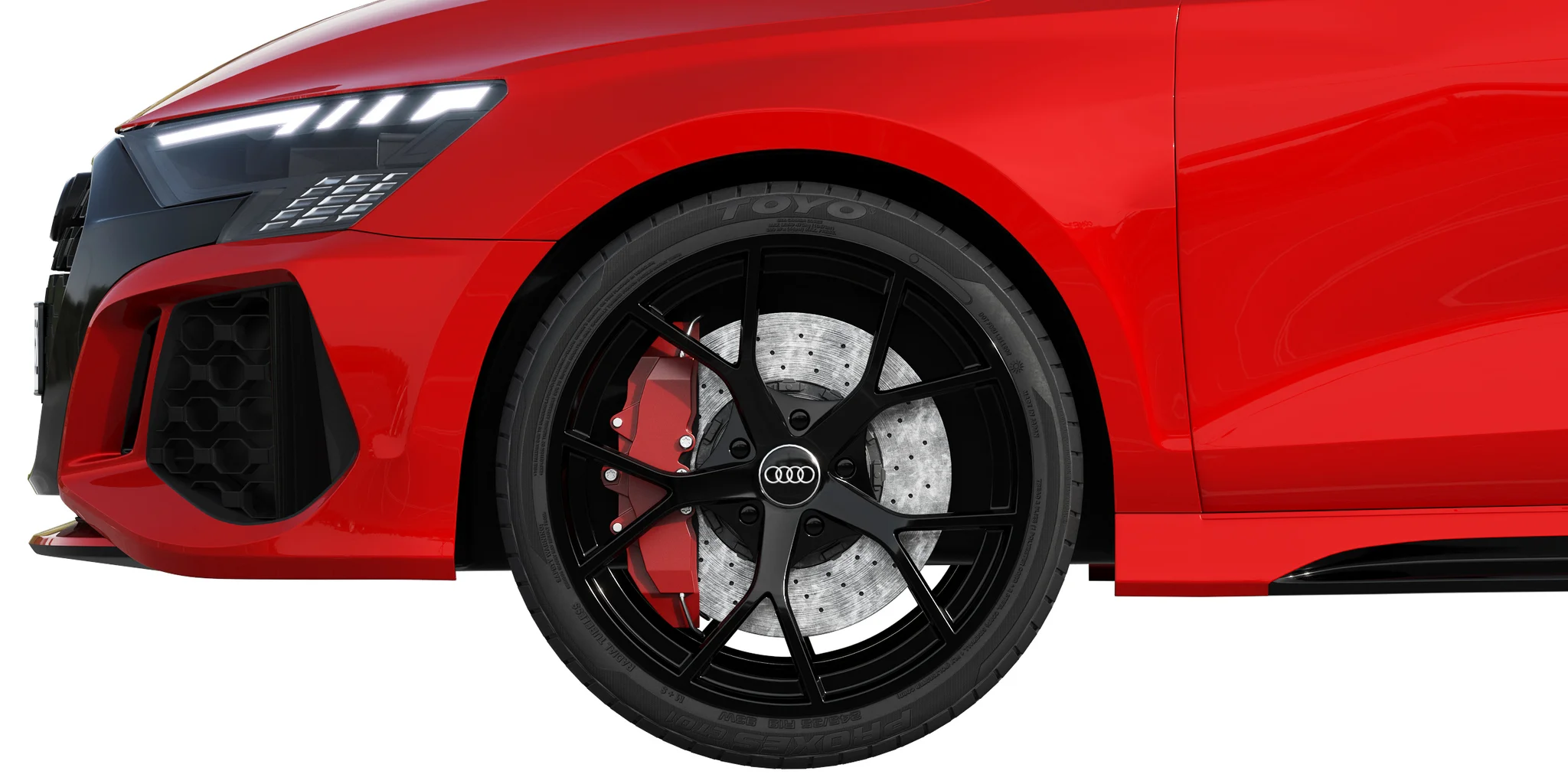 Audi RS 3 Sportback, 3D model preview 1