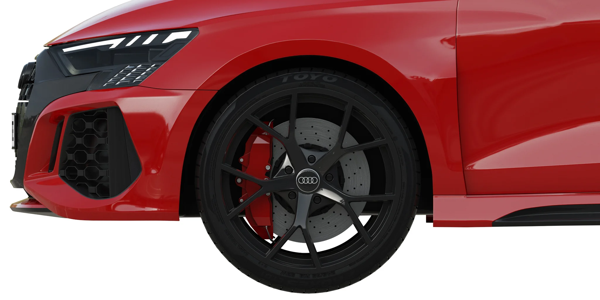 Audi RS 3 Sportback, 3D model preview 3