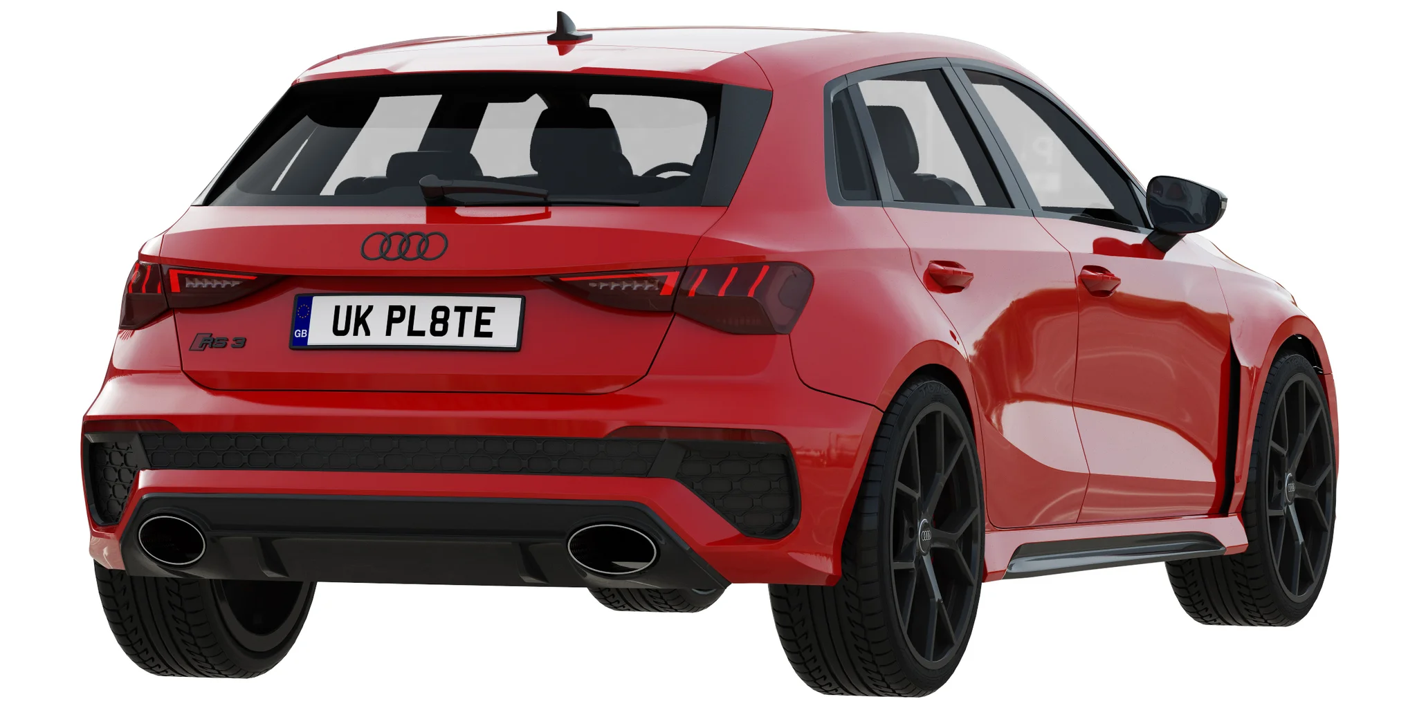 Audi RS 3 Sportback, 3D model preview 9