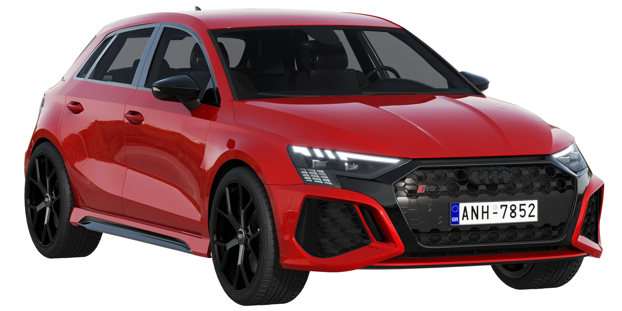 Audi RS 3 Sportback, 3D model preview 15