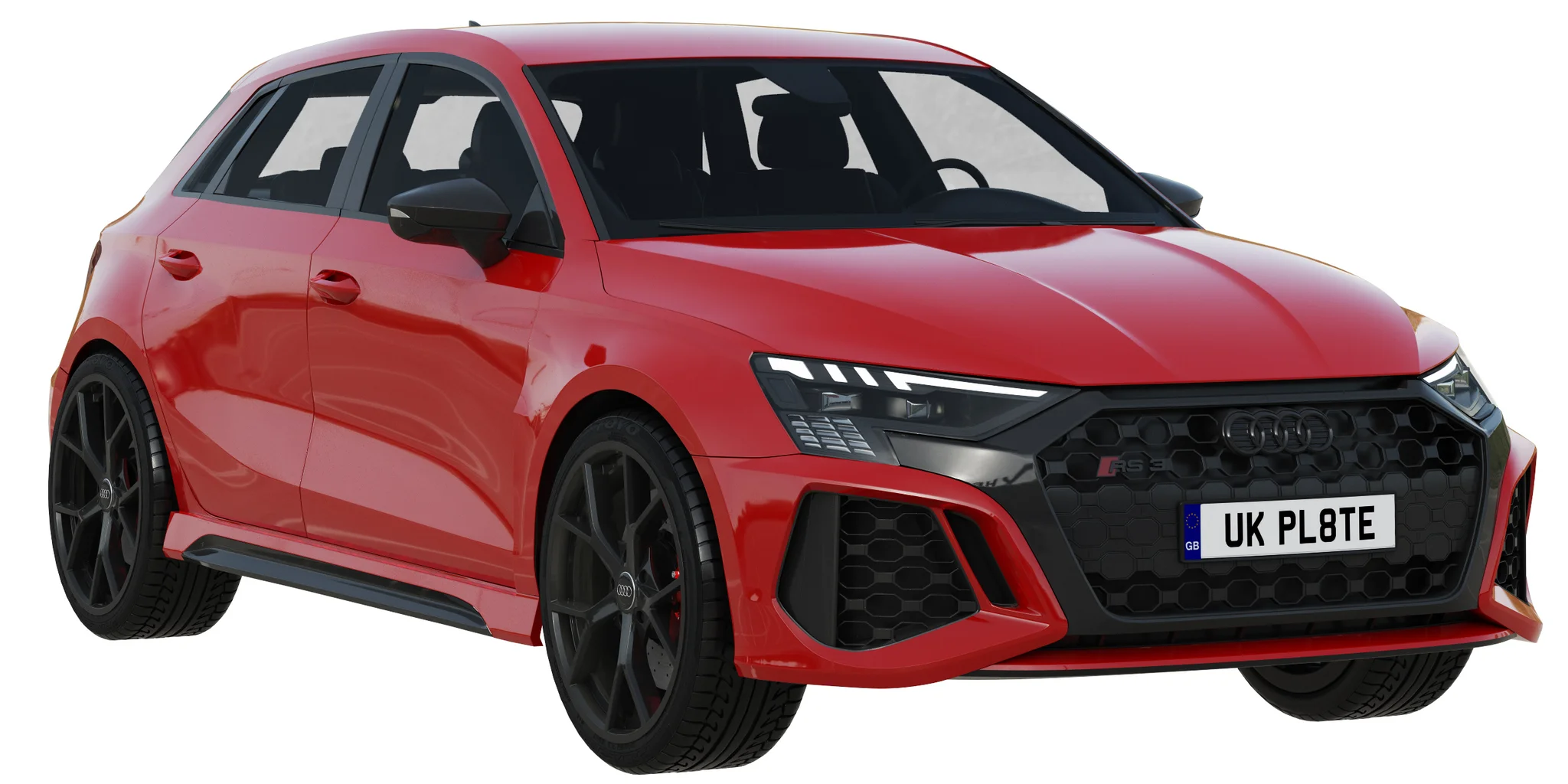 Audi RS 3 Sportback, 3D model preview 19