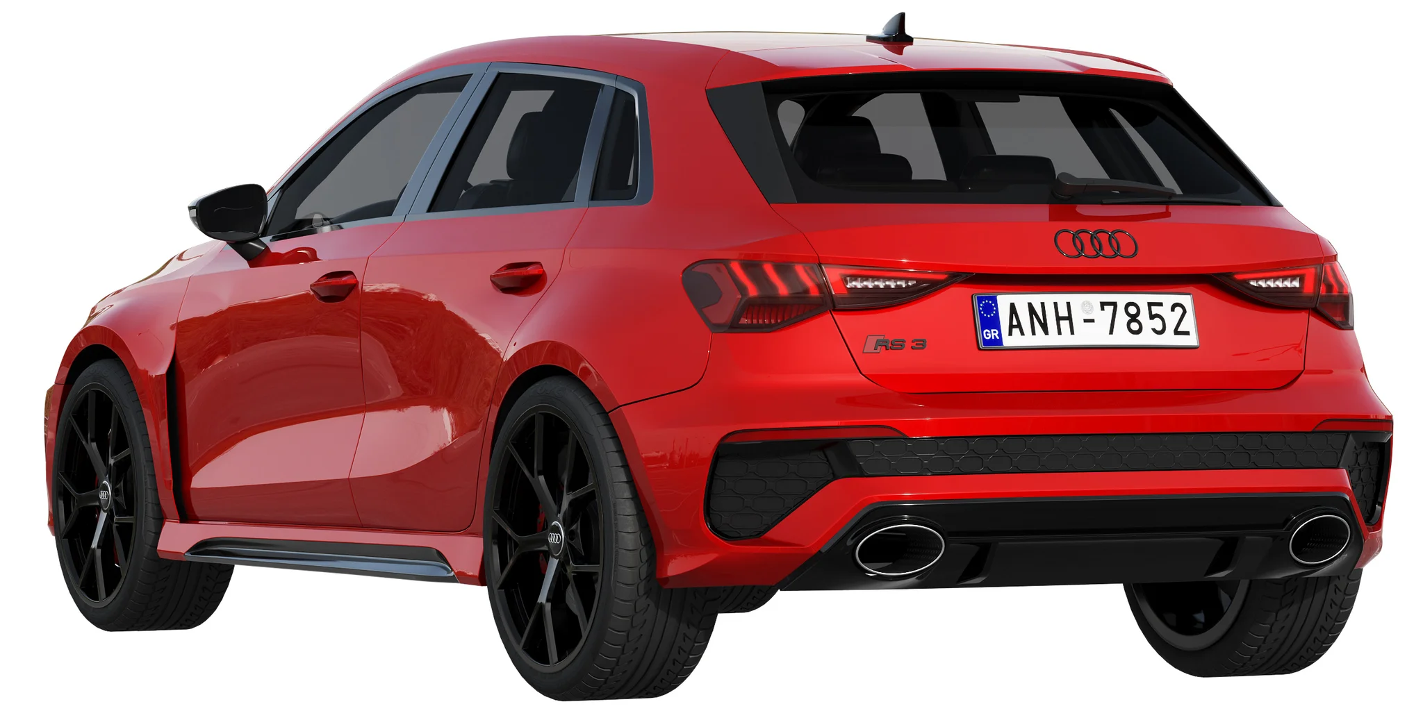 Audi RS 3 Sportback, 3D model preview 22
