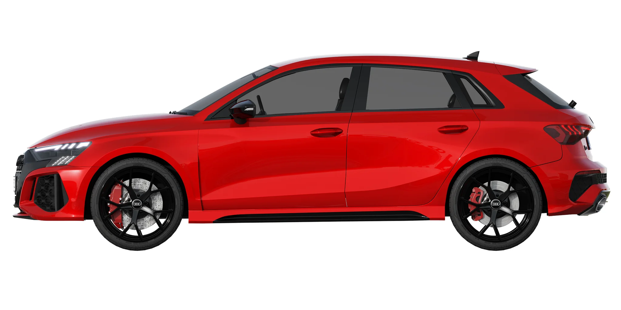 Audi RS 3 Sportback, 3D model preview 27