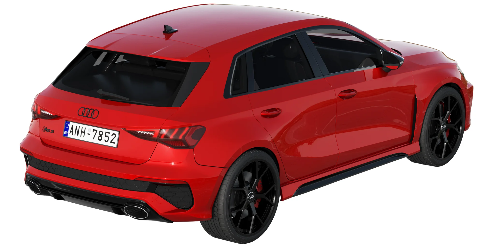 Audi RS 3 Sportback, 3D model preview 35