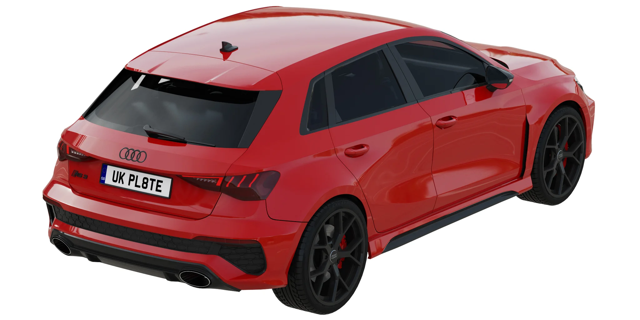 Audi RS 3 Sportback, 3D model preview 37