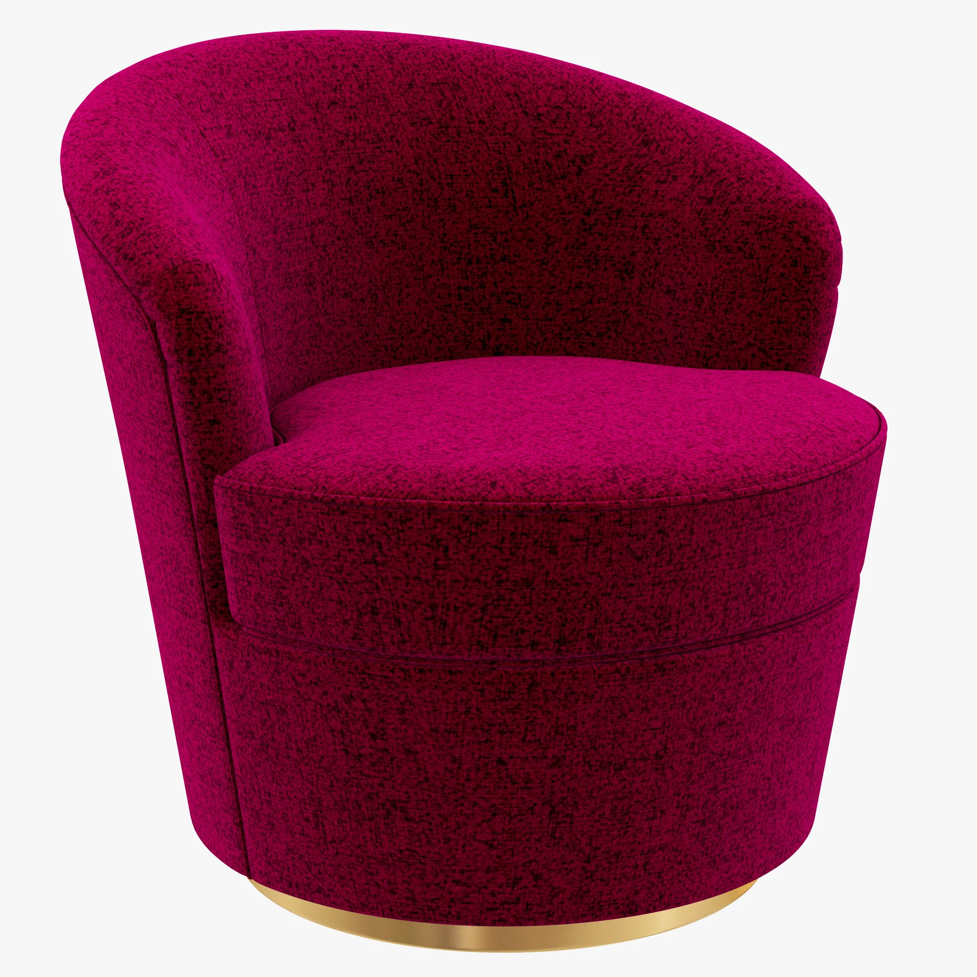 Floradora Swivel Chair — 3D model preview 1