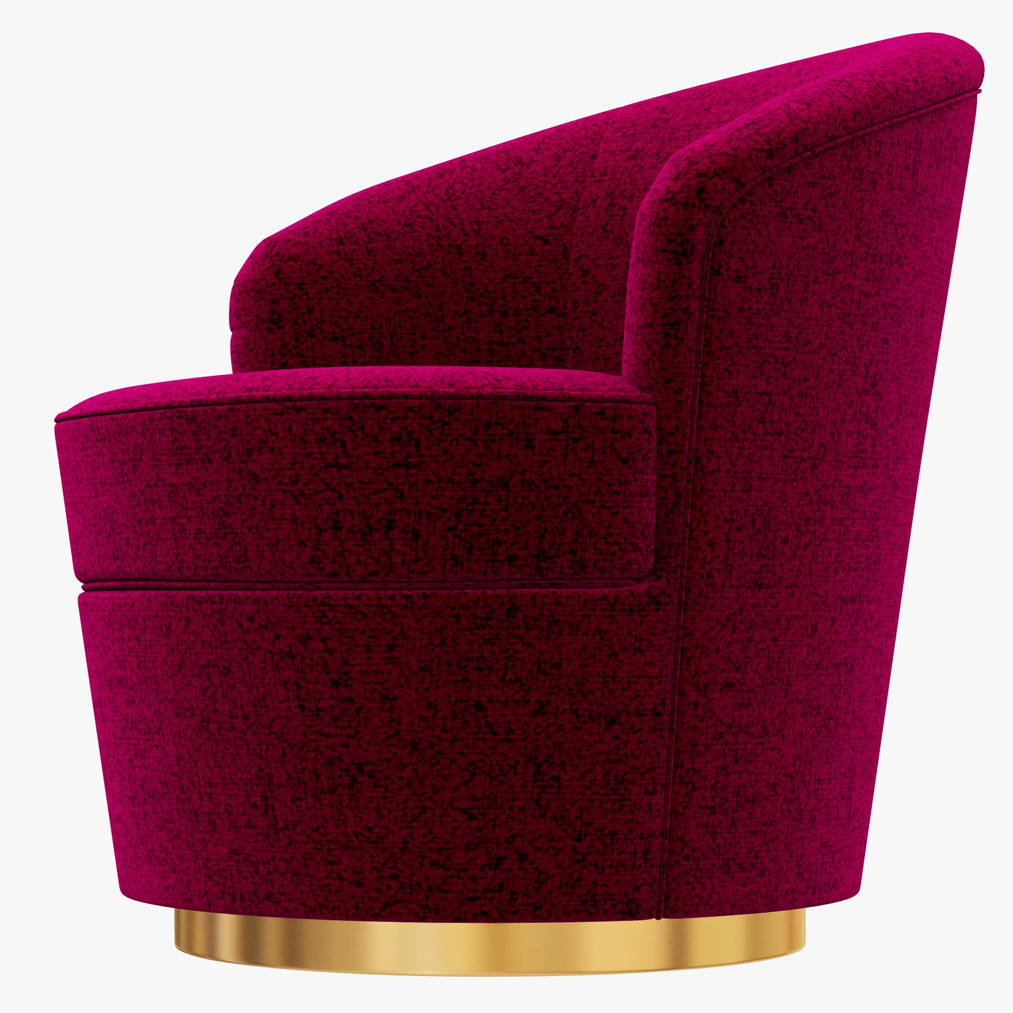 Floradora Swivel Chair — 3D model preview 2