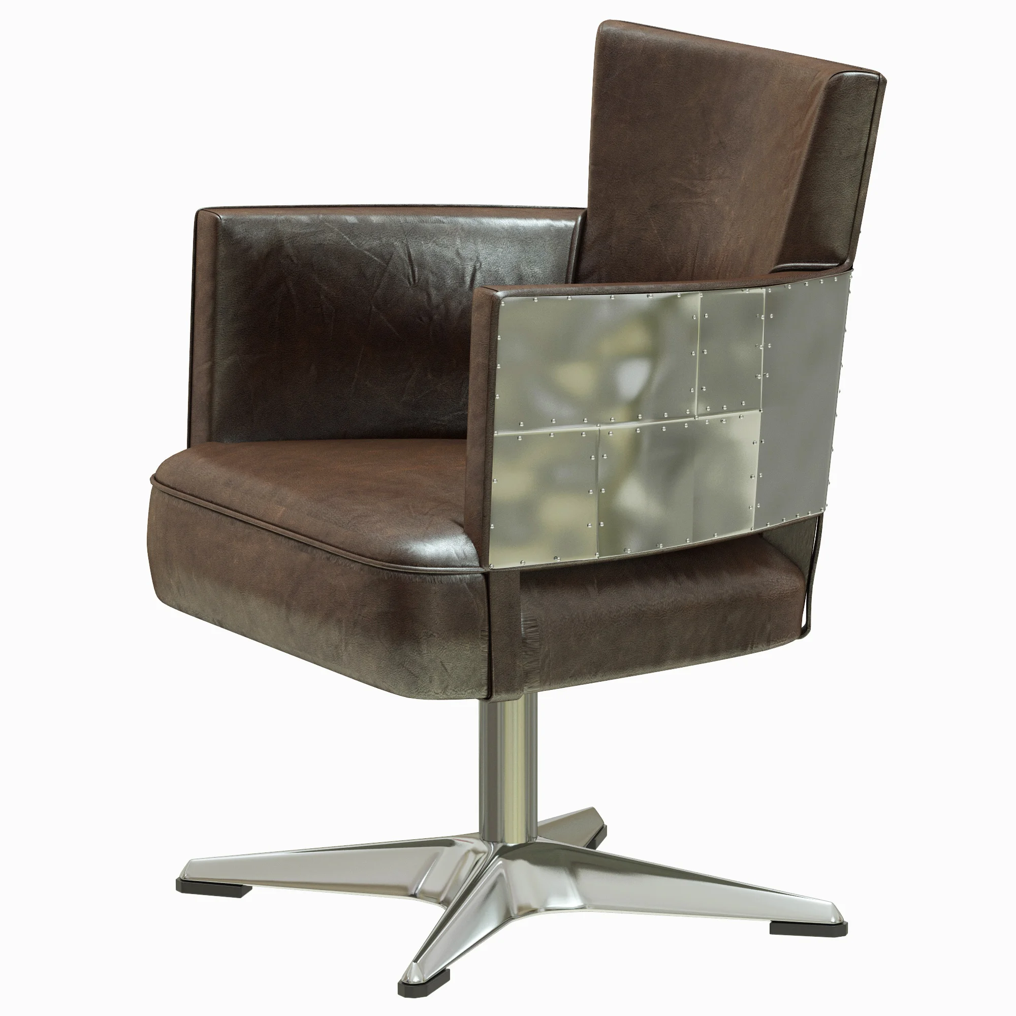 Home Concept Swinderby Swivel Chair Spitfire — 3D model preview 2