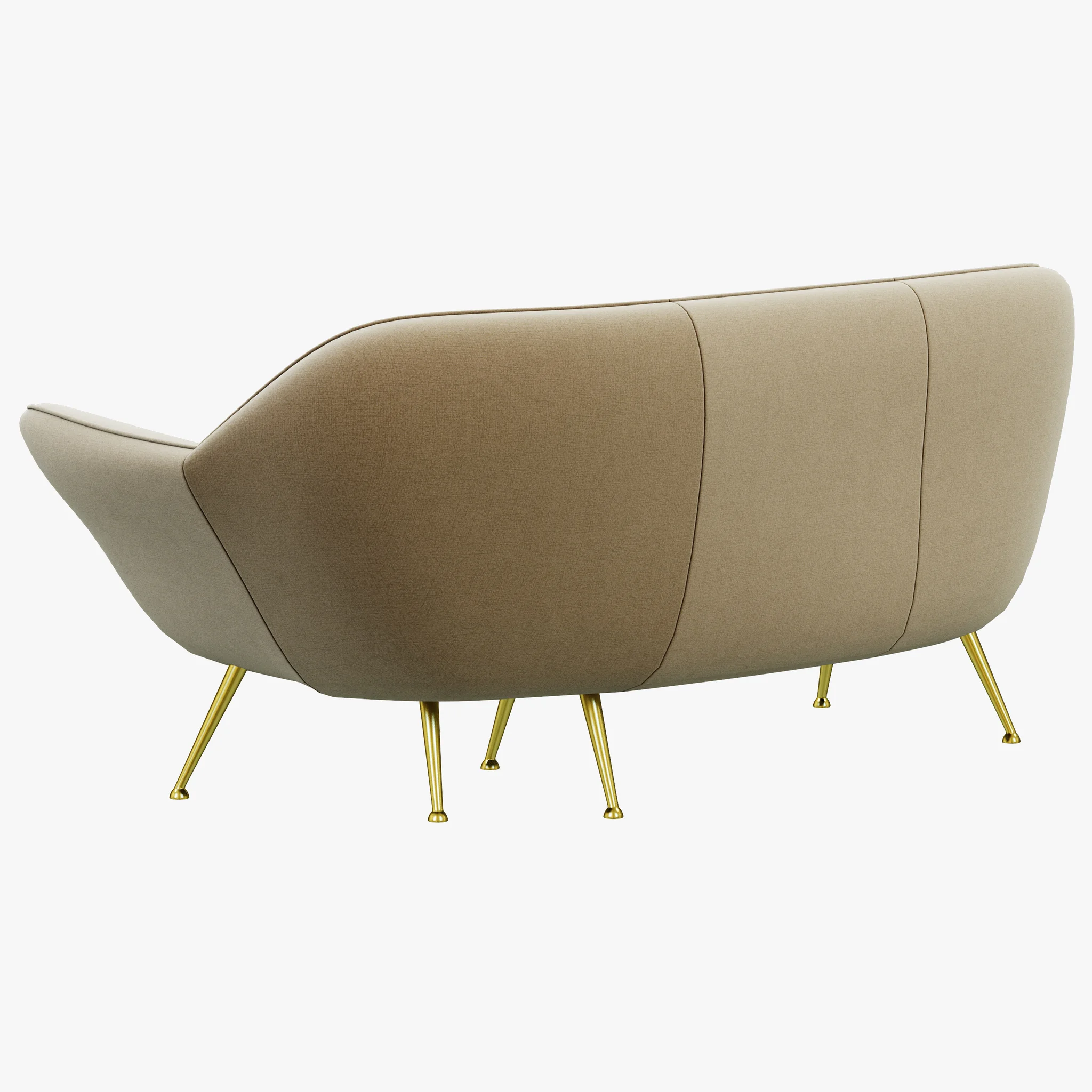 Baxter Mio Sofa — 3D model preview 3