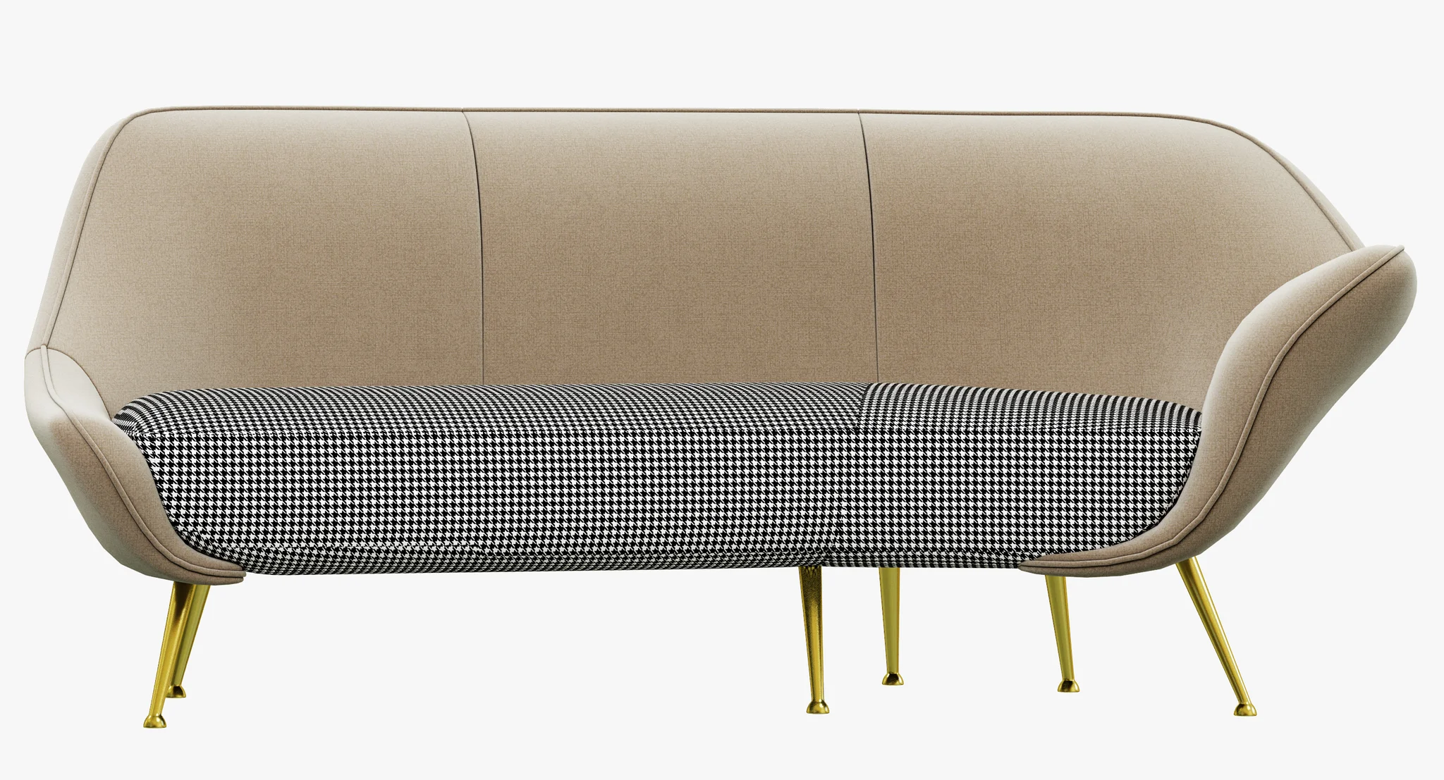 Baxter Mio Sofa — 3D model preview 6