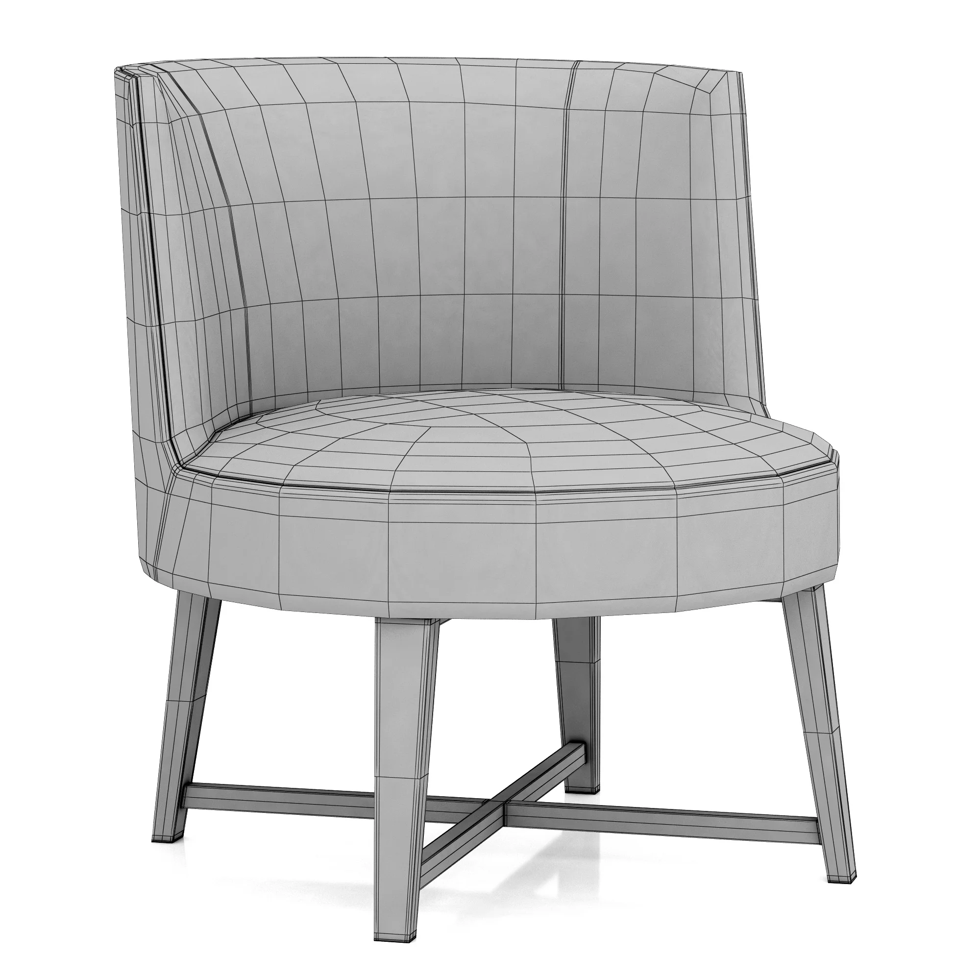 Flexform Hera — 3D model preview 7
