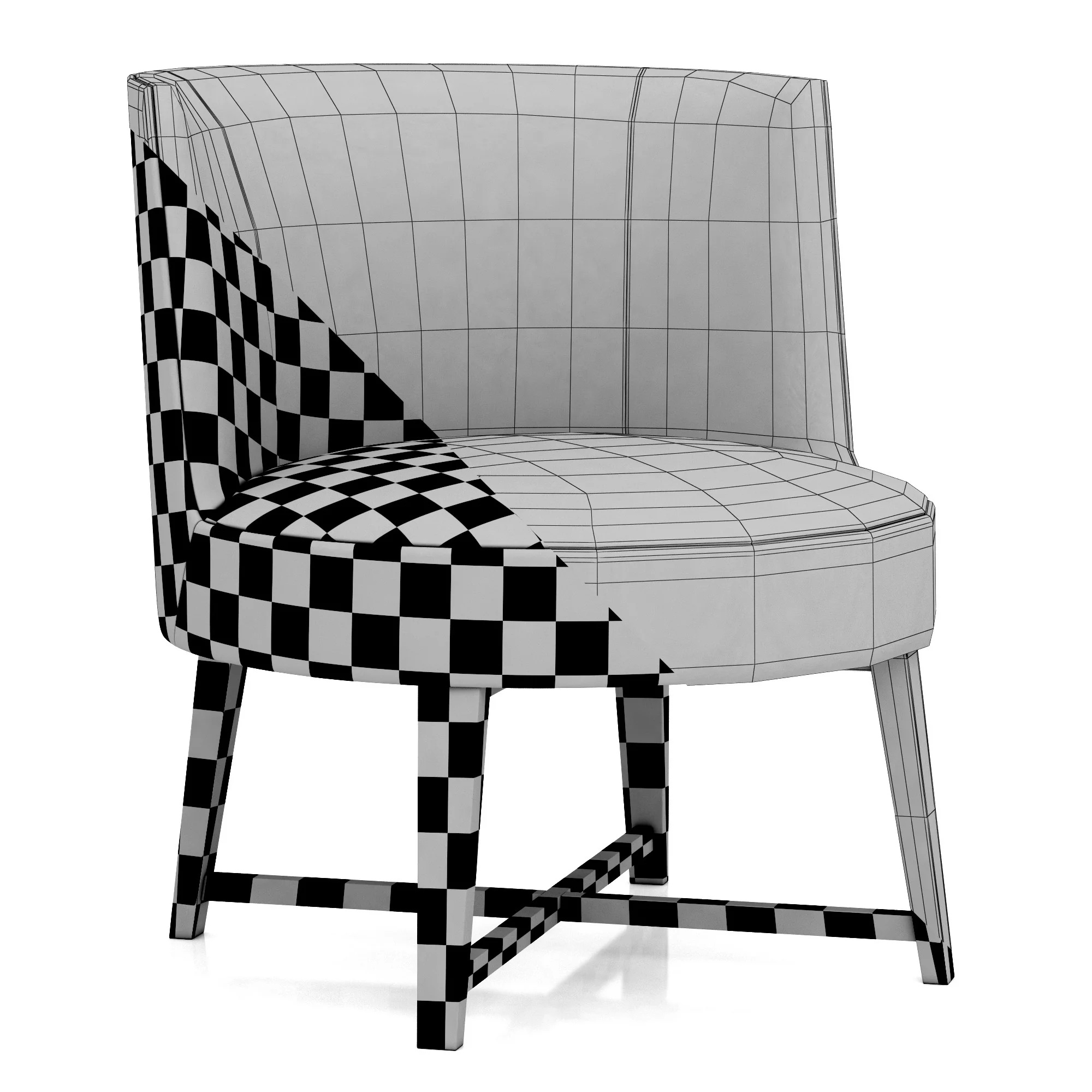 Flexform Hera — 3D model preview 8