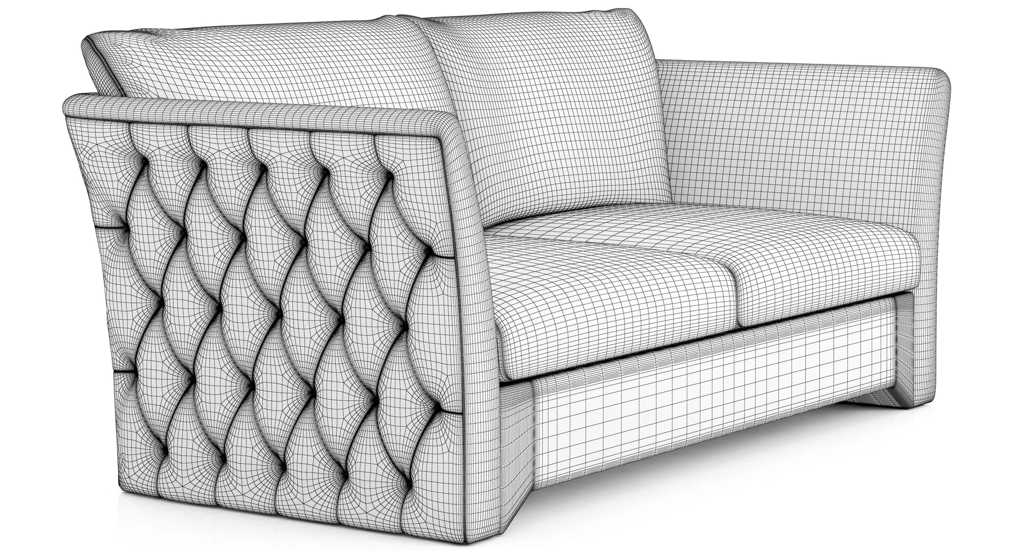 Smania Giano Sofa — 3D model preview 3