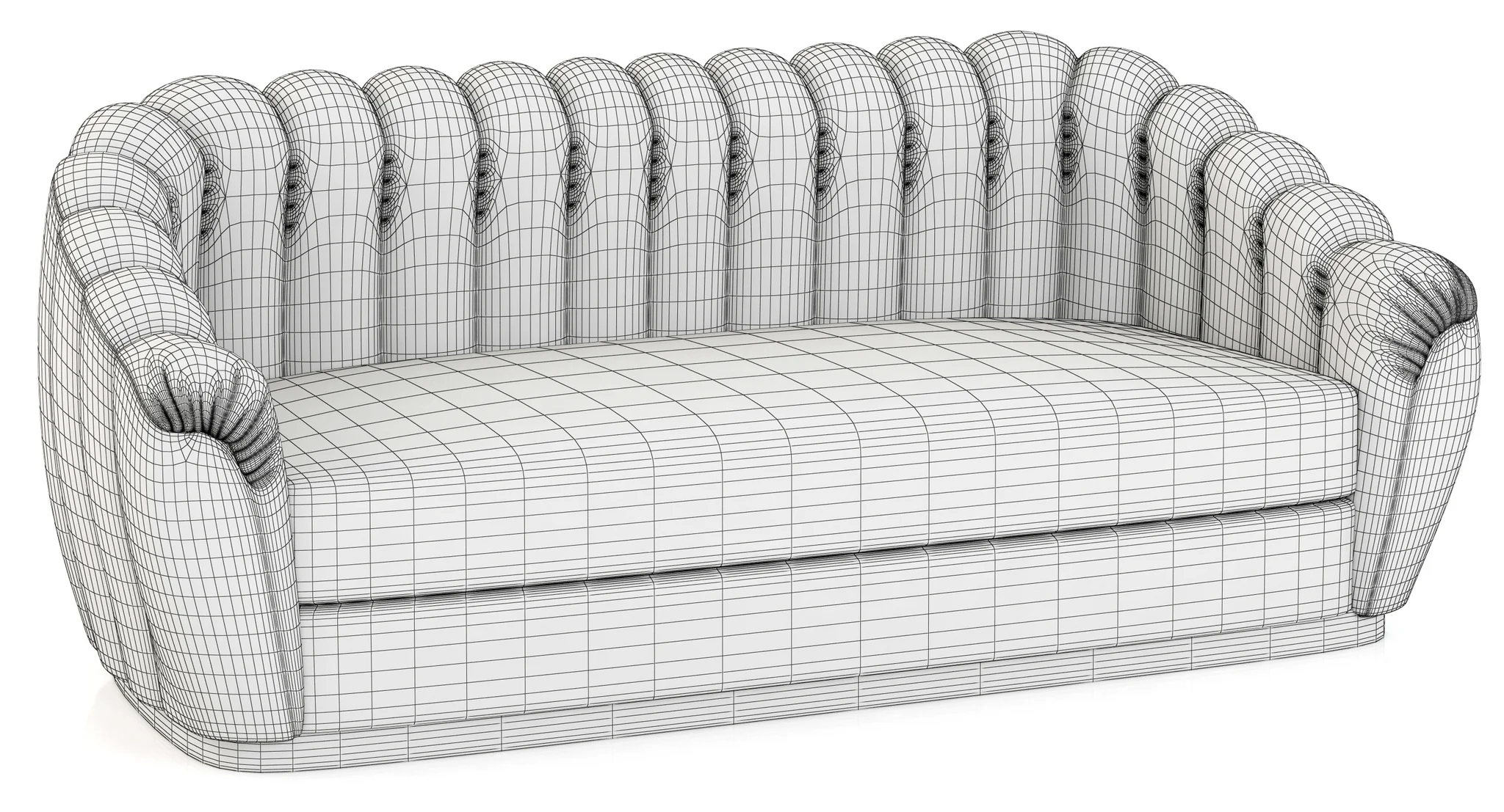 Brabbu Oreas Sofa — 3D model preview 3
