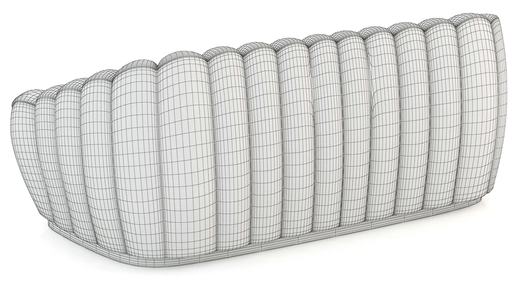 Brabbu Oreas Sofa — 3D model preview 8