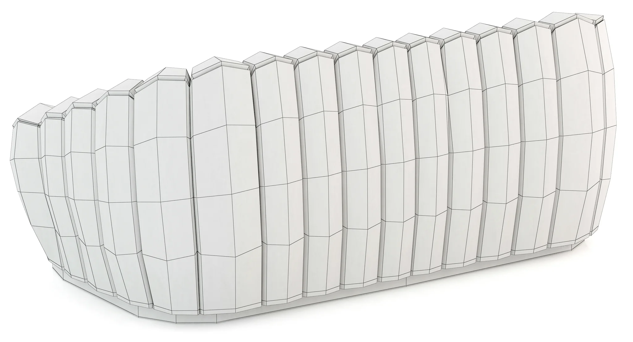 Brabbu Oreas Sofa — 3D model preview 9