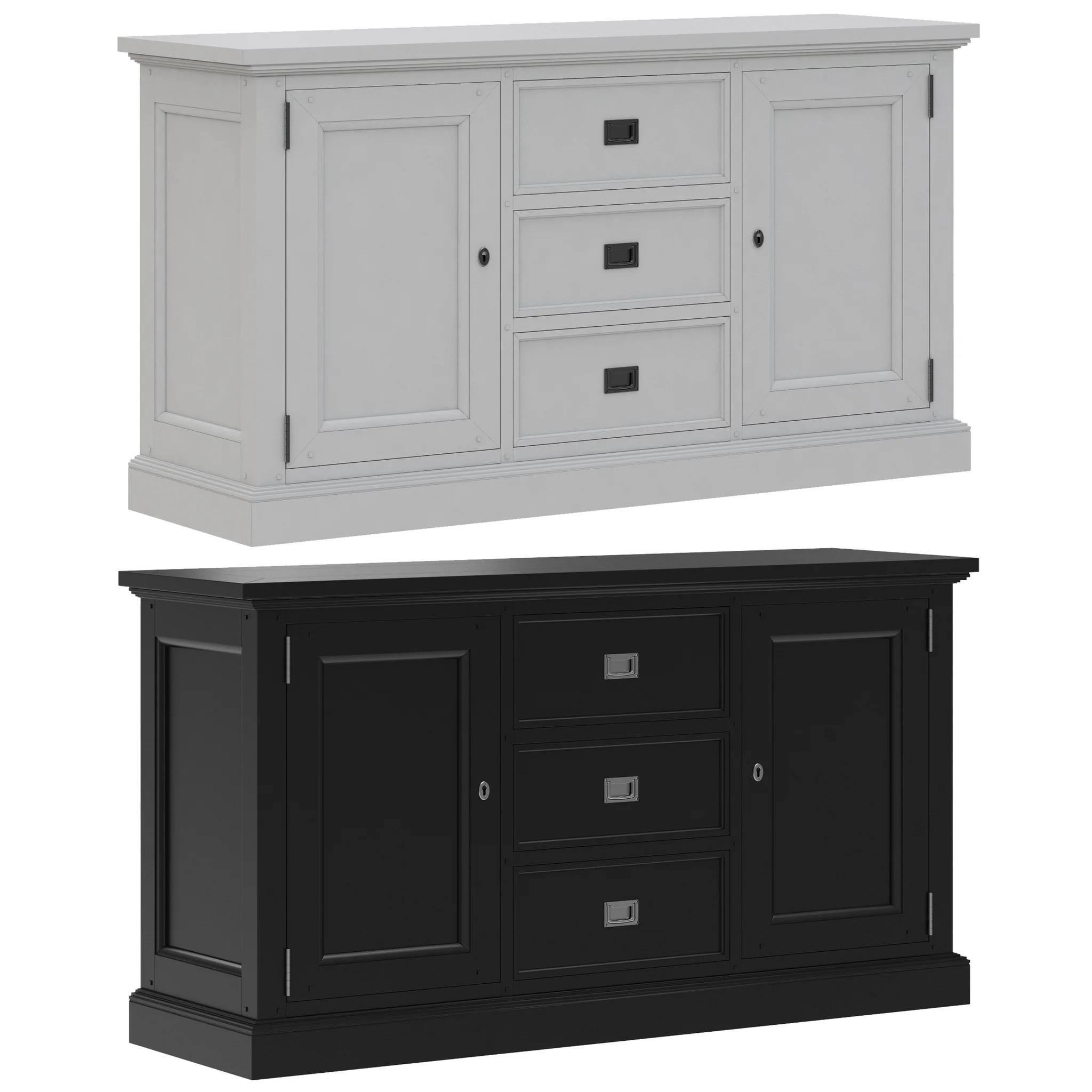 Dantone Home Oxford Drawer — 3D model preview 4