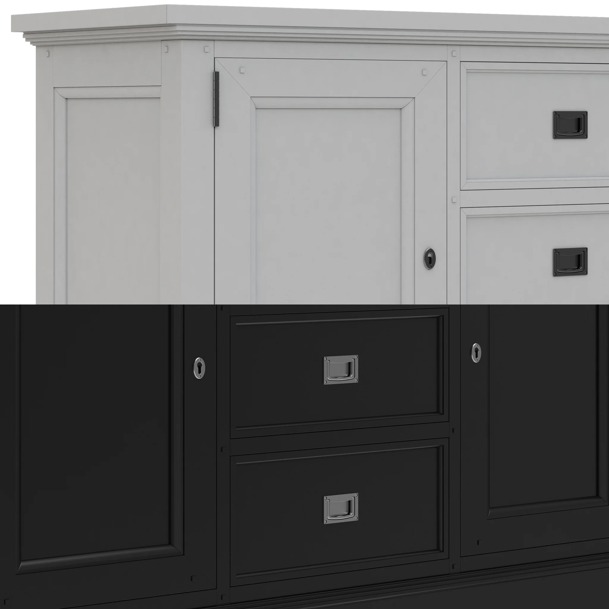 Dantone Home Oxford Drawer — 3D model preview 9