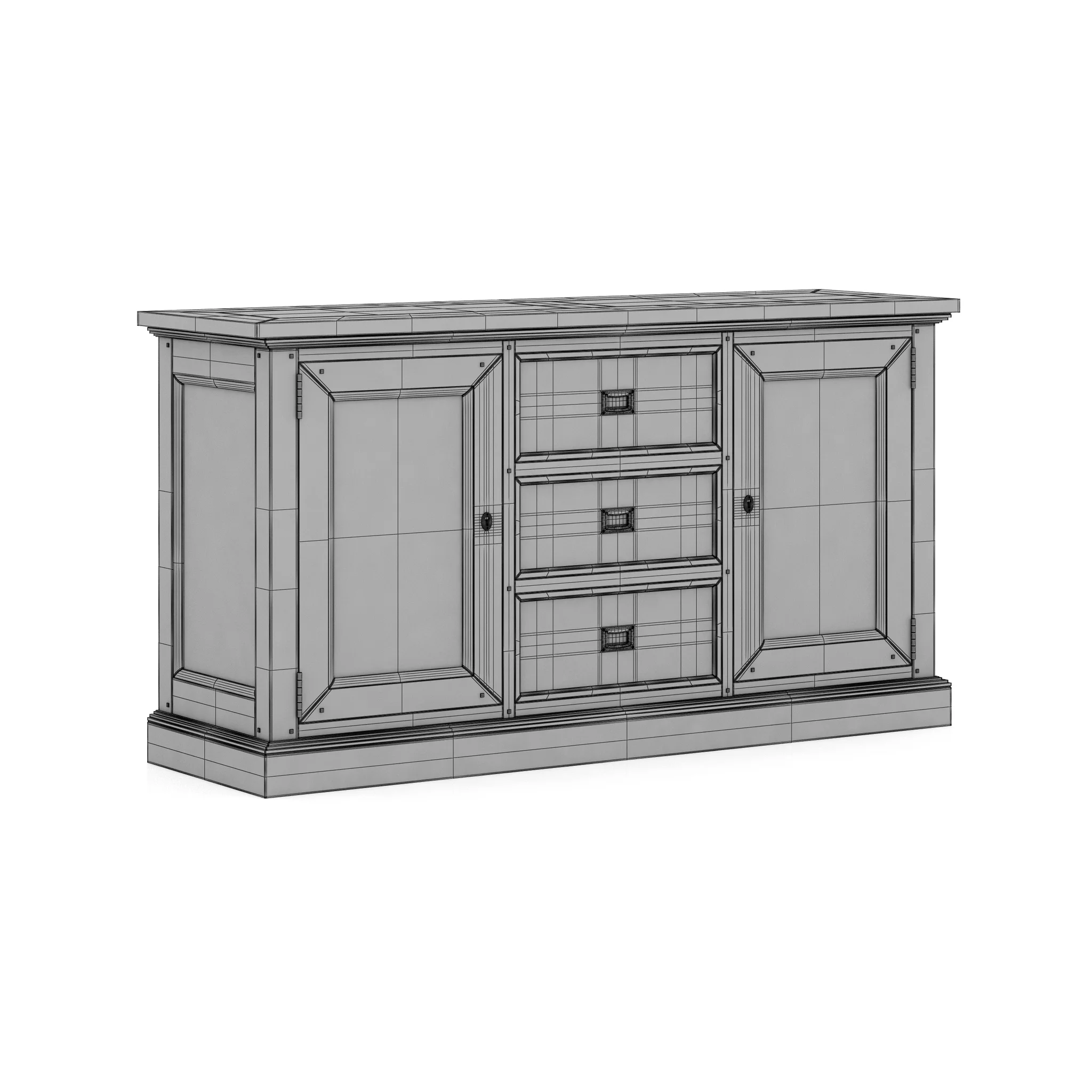 Dantone Home Oxford Drawer — 3D model preview 18