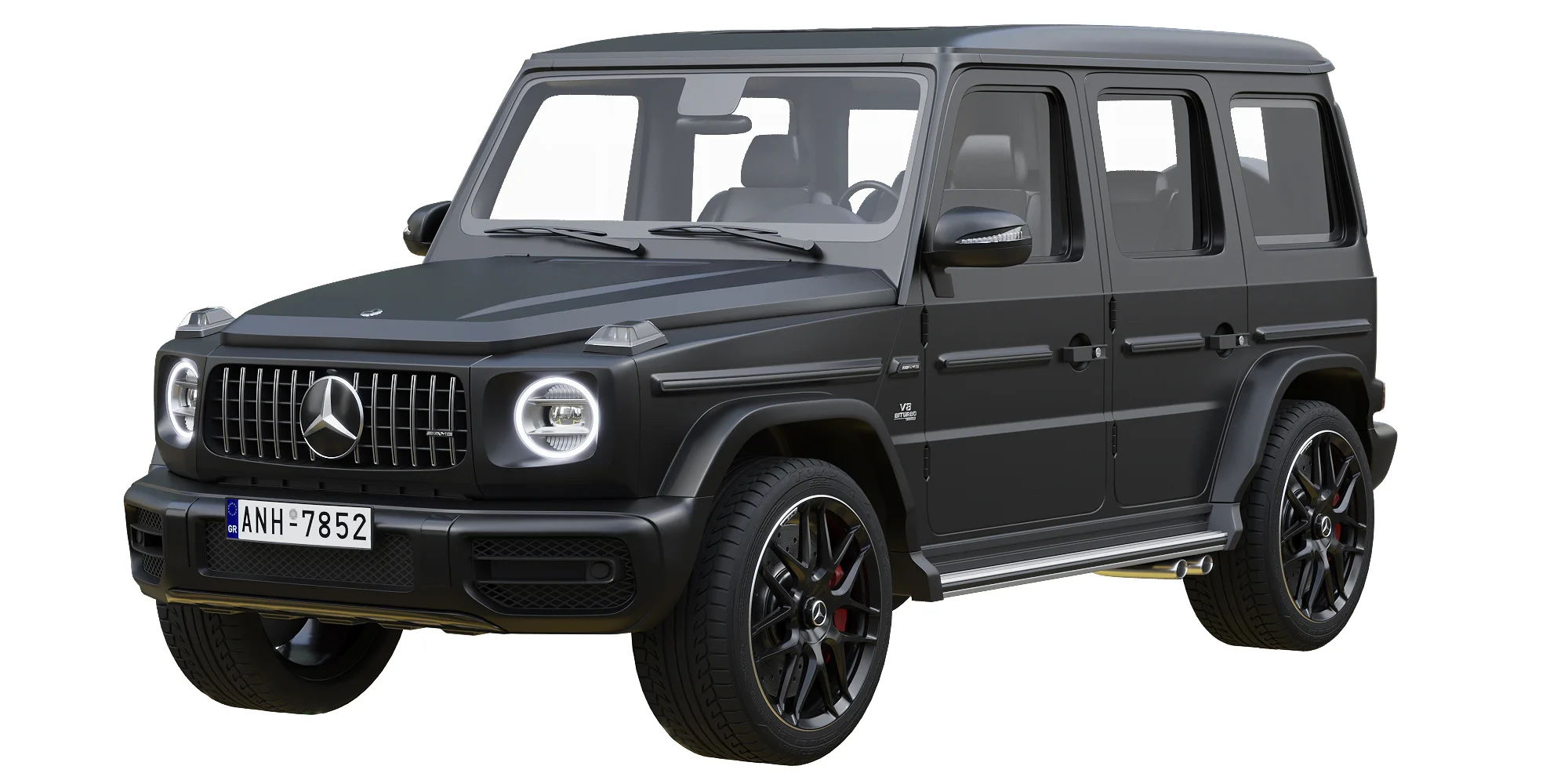 Mercedes Benz AMG G63, 3D model preview 13