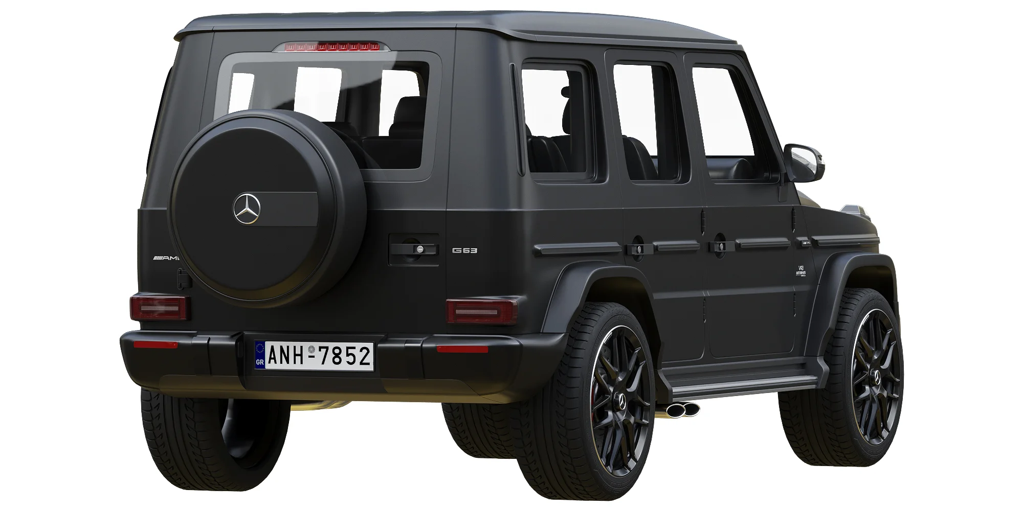 Mercedes Benz AMG G63, 3D model preview 18