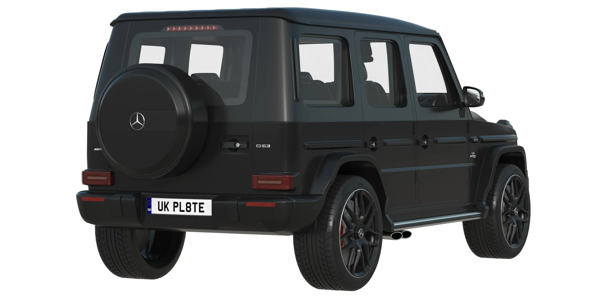 Mercedes Benz AMG G63, 3D model preview 2