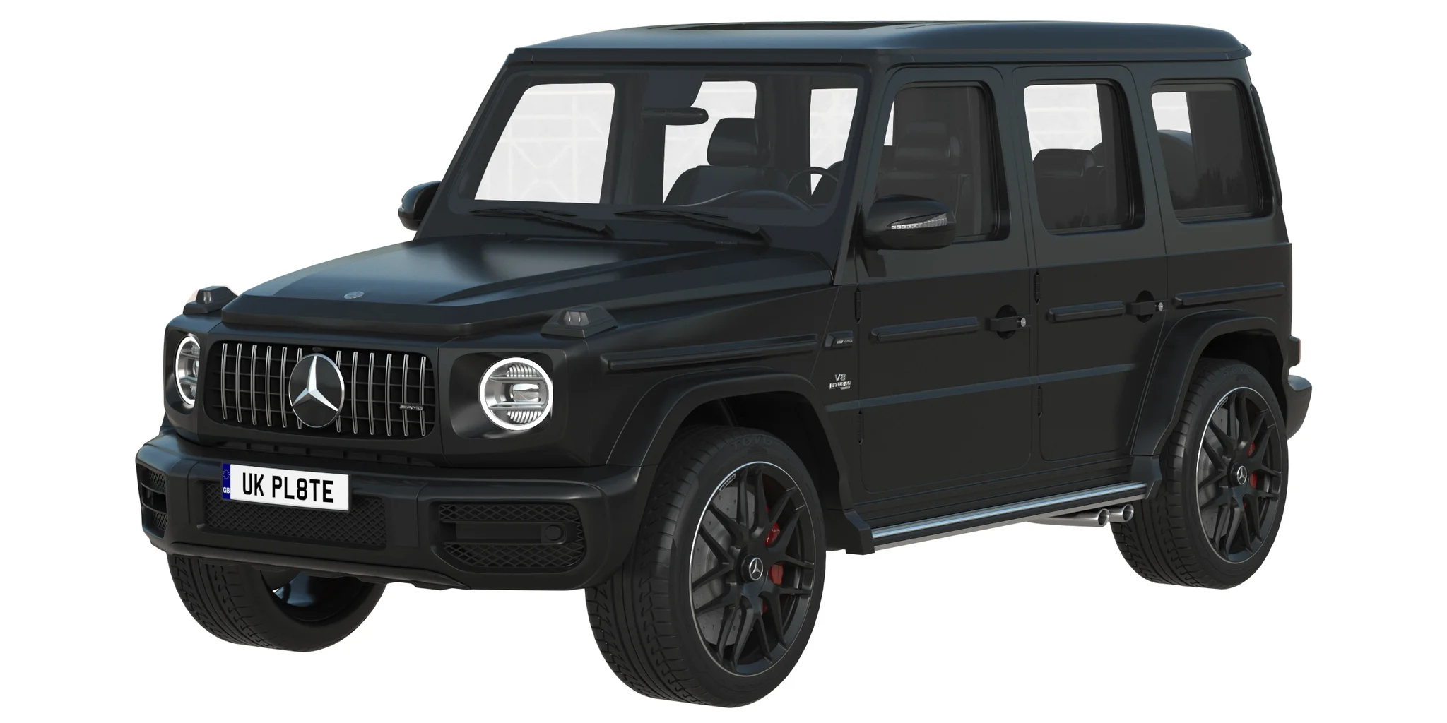 Mercedes Benz AMG G63, 3D model preview 4
