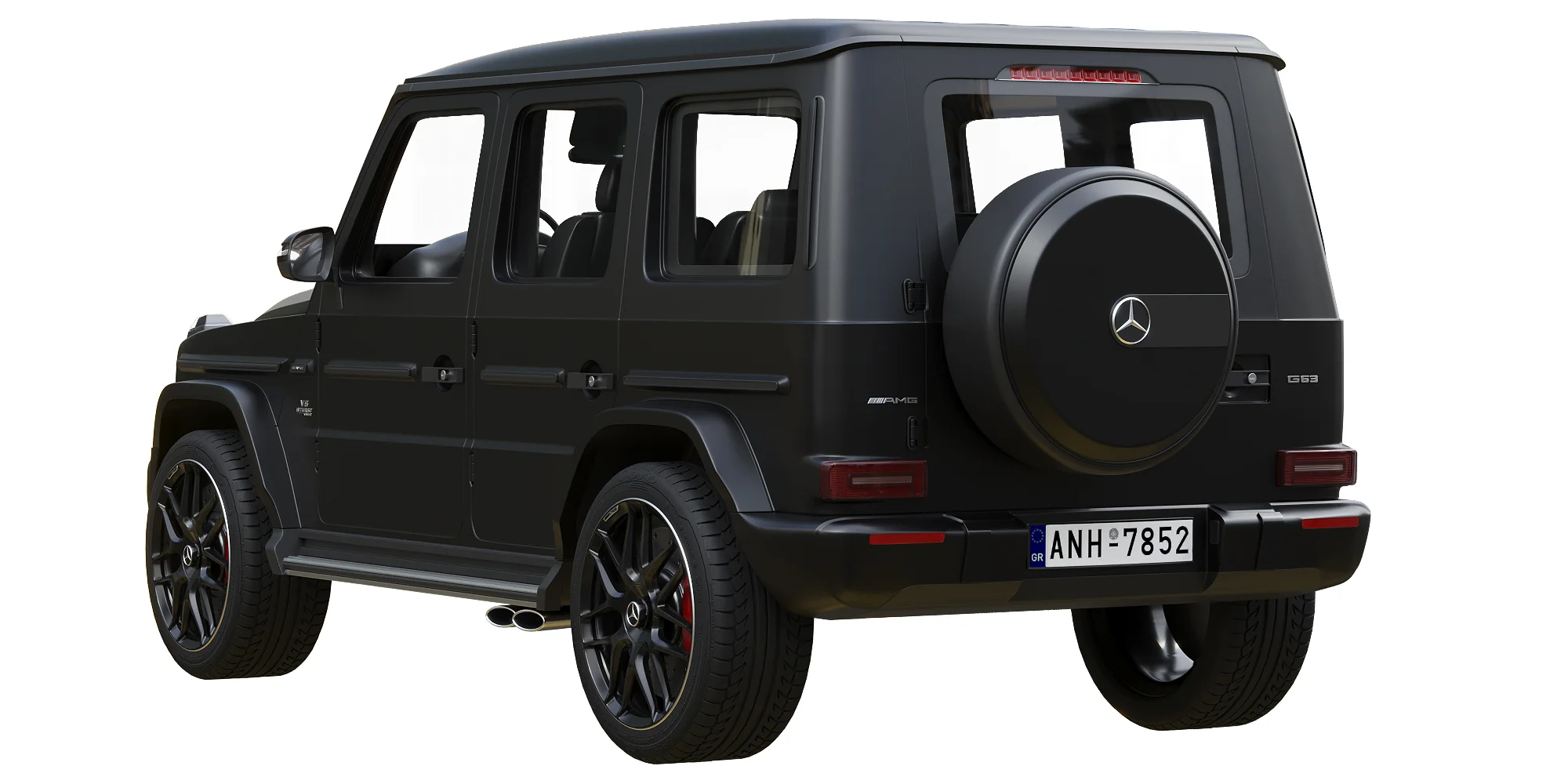 Mercedes Benz AMG G63, 3D model preview 29