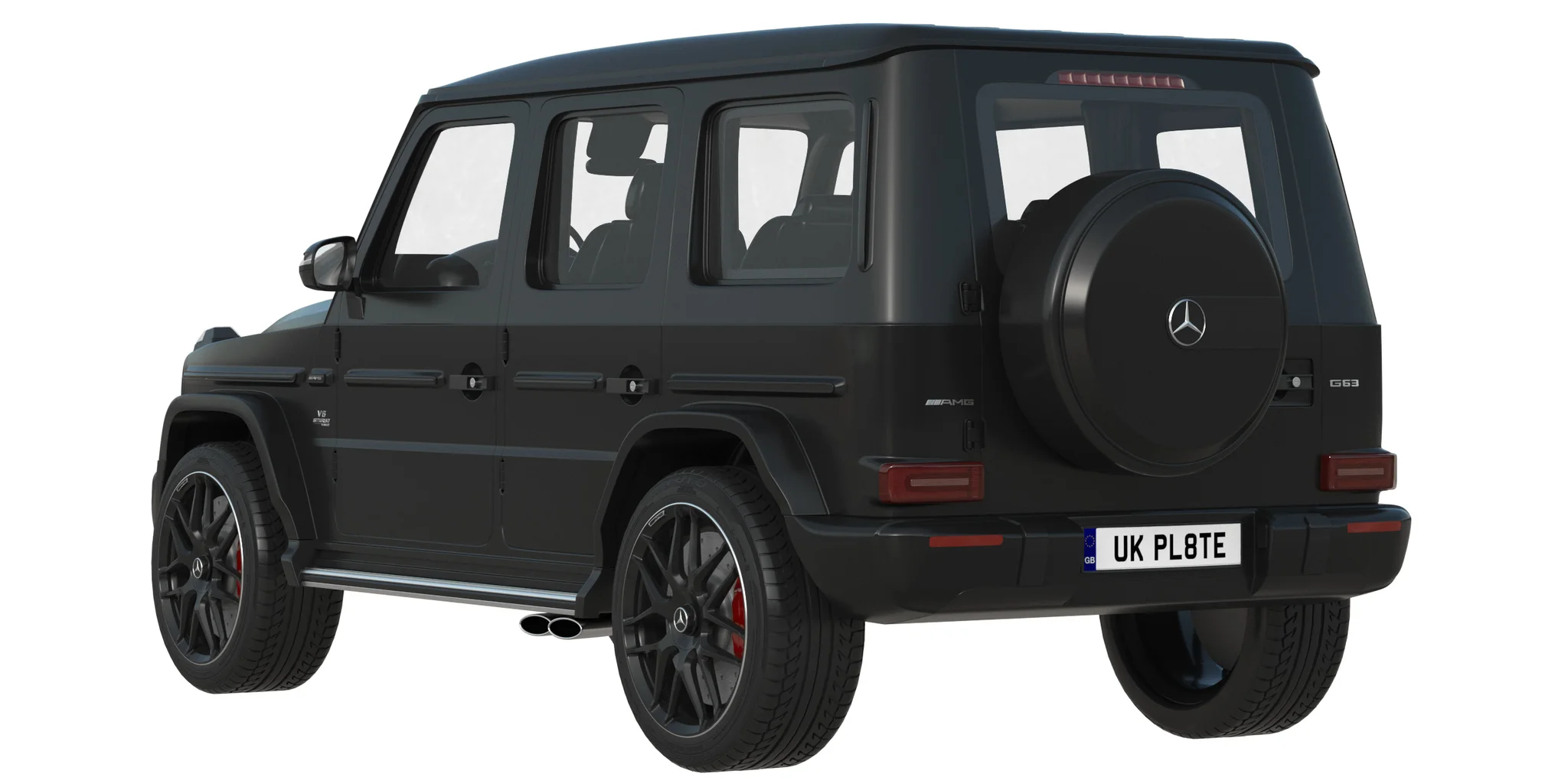 Mercedes Benz AMG G63, 3D model preview 8