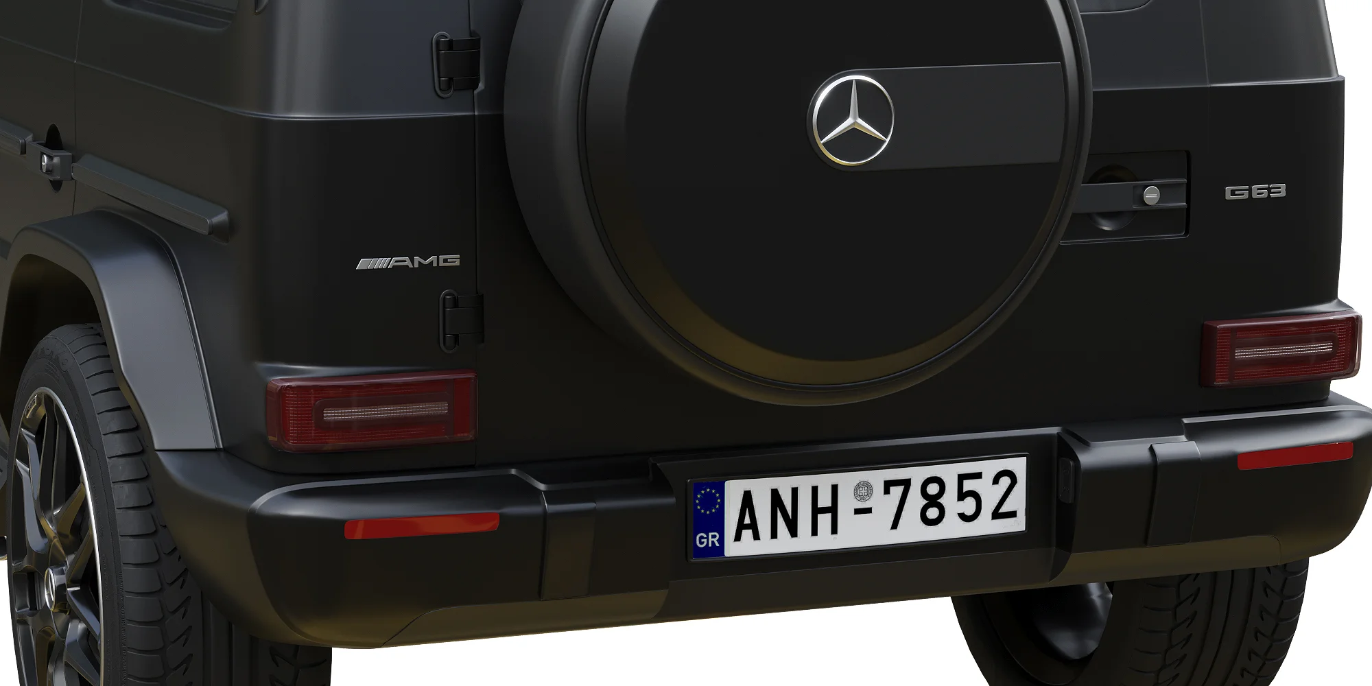 Mercedes Benz AMG G63, 3D model preview 32