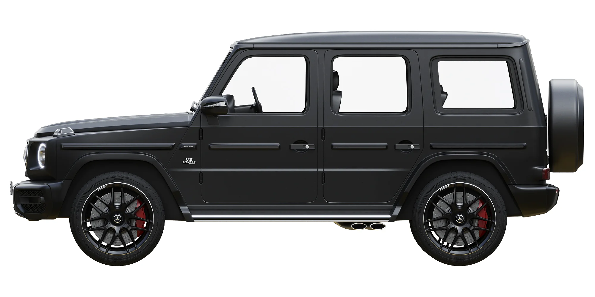 Mercedes Benz AMG G63, 3D model preview 34