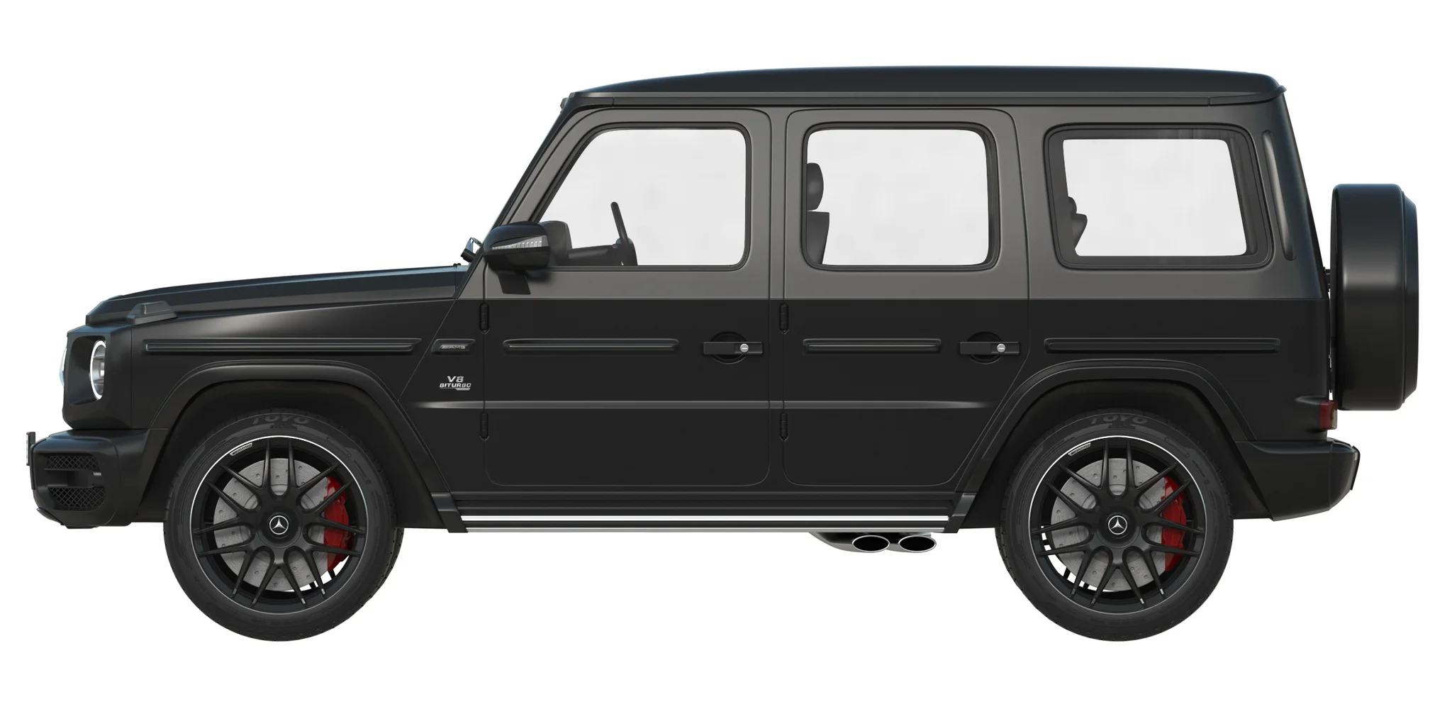 Mercedes Benz AMG G63, 3D model preview 9