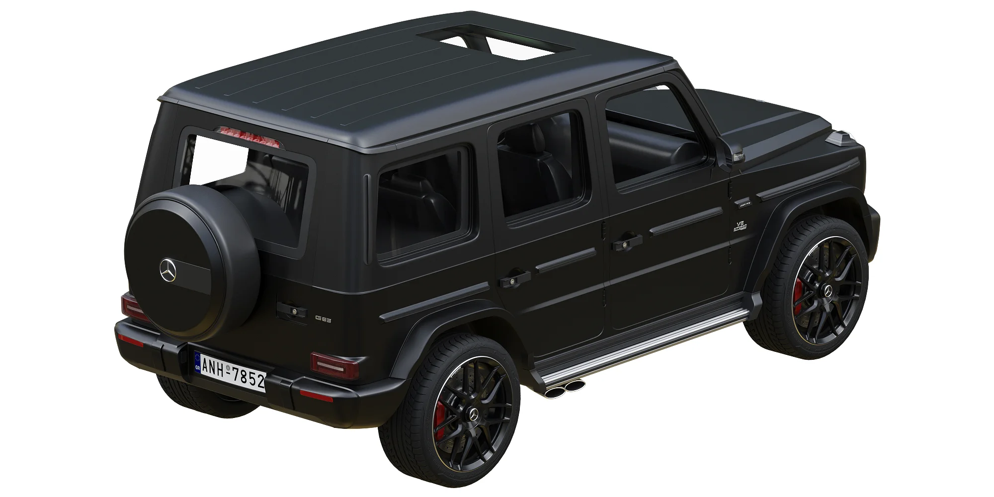 Mercedes Benz AMG G63, 3D model preview 38