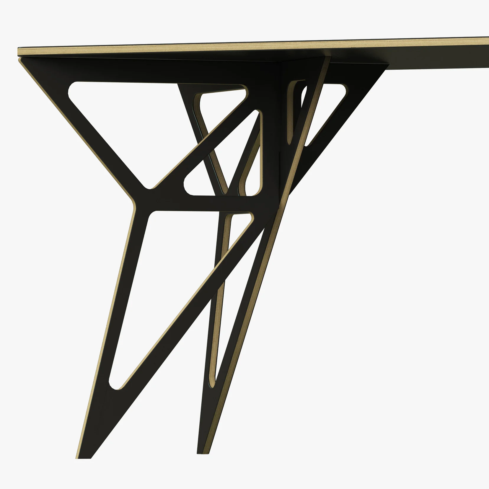 Home Ideas Supply Pleksus Desk — 3D model preview 1