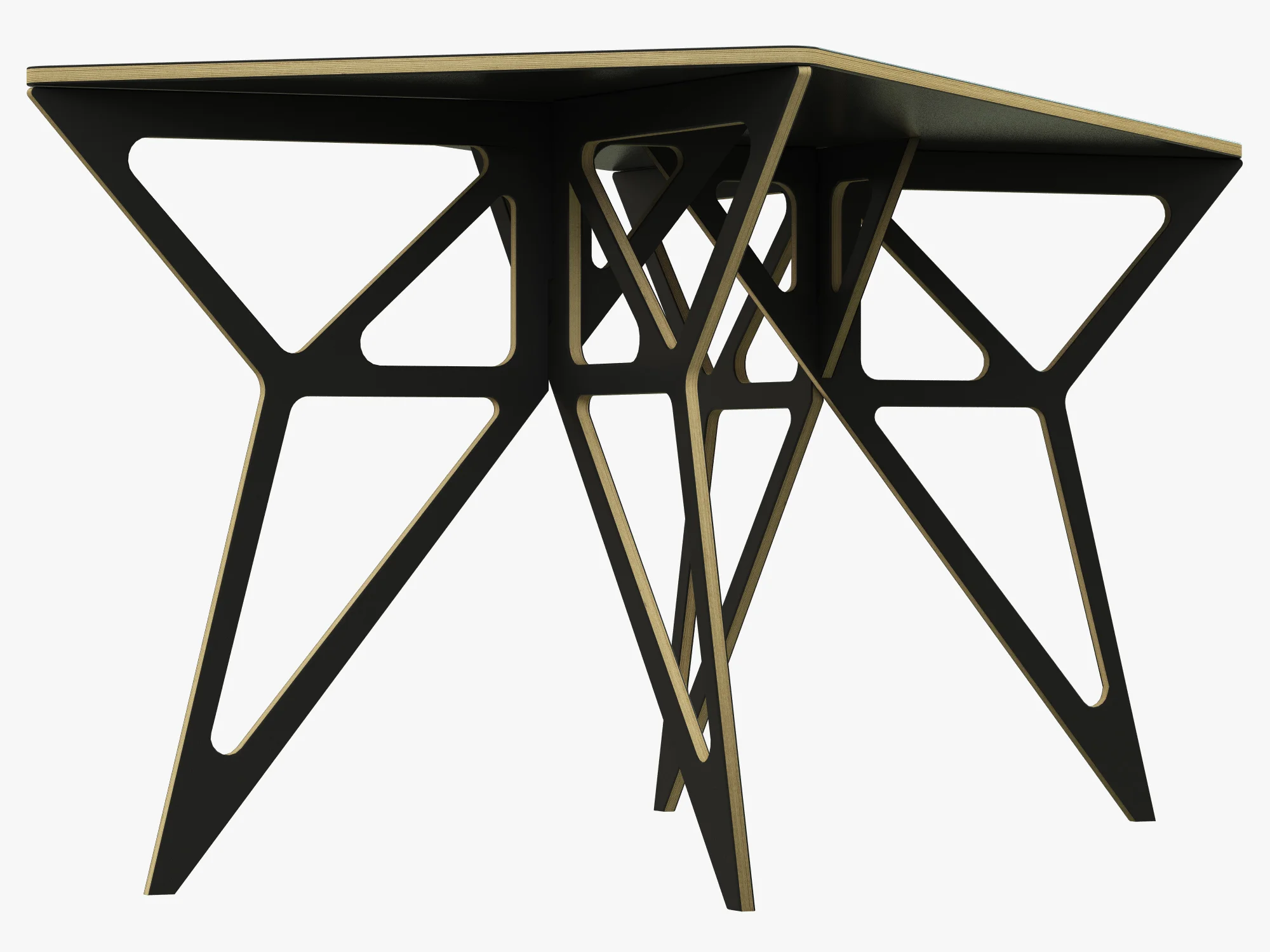 Home Ideas Supply Pleksus Desk — 3D model preview 5