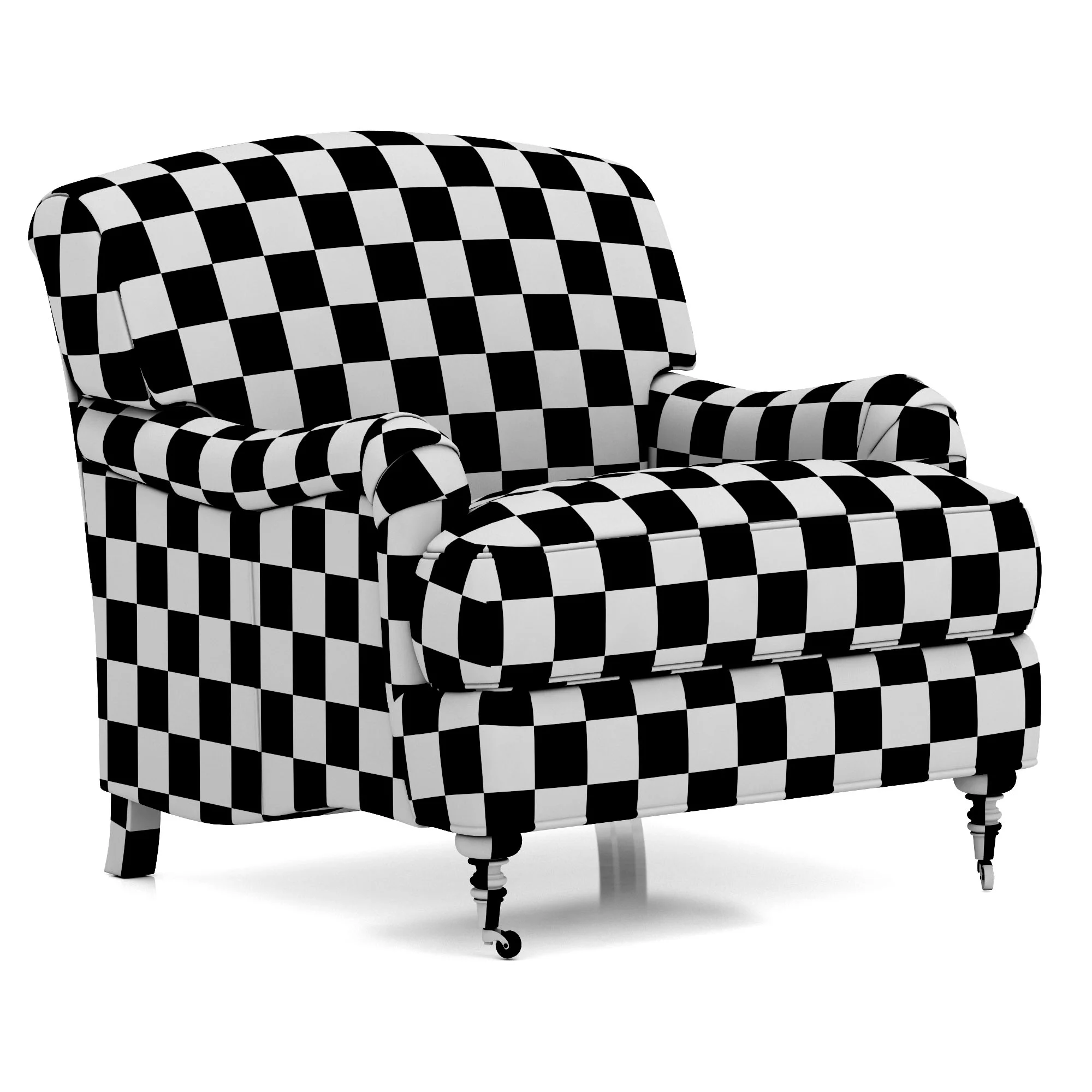 Restoration Hardware Barclay Chair — 3D model preview 10