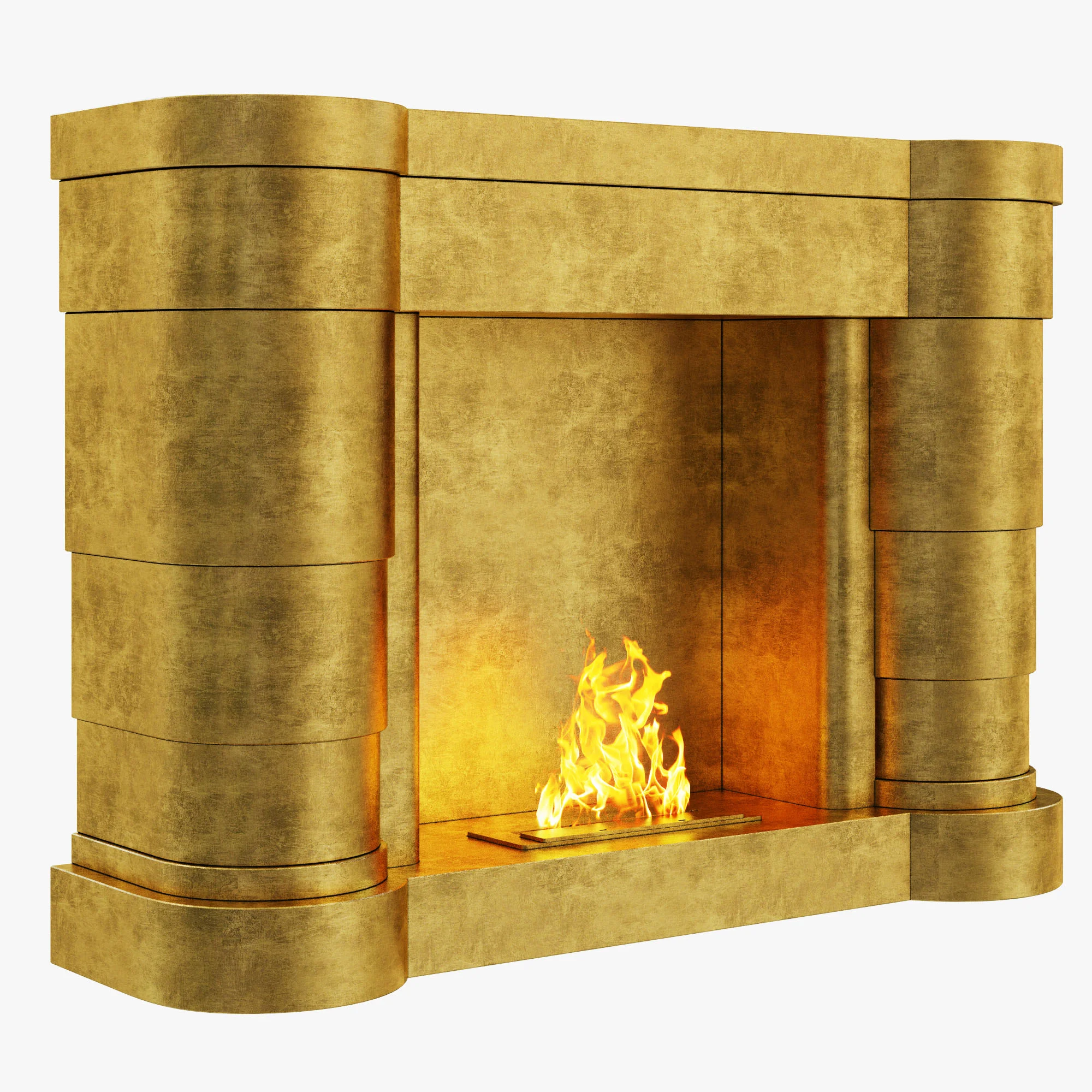Brabbu Brahma Fireplace — 3D model preview 1