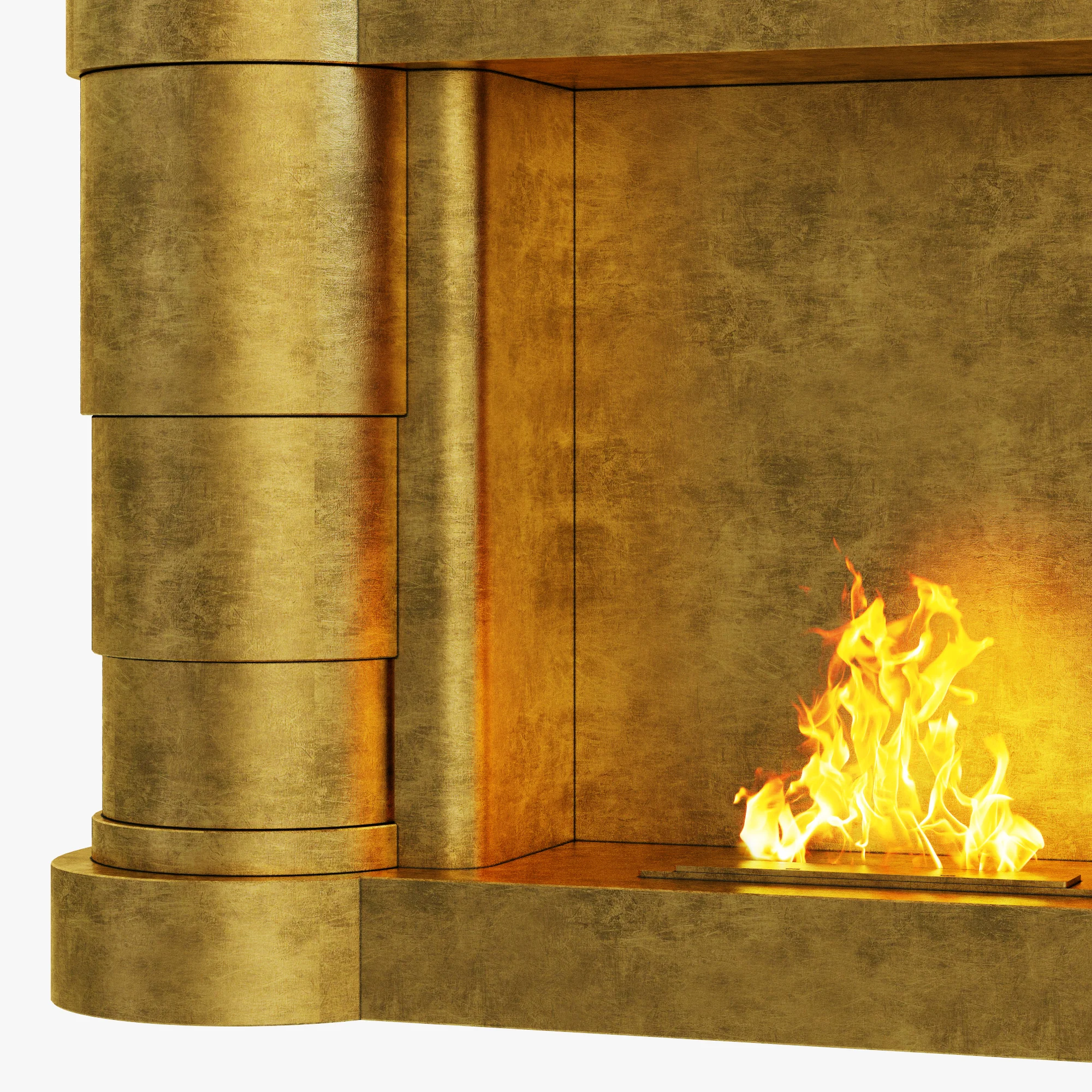 Brabbu Brahma Fireplace — 3D model preview 5
