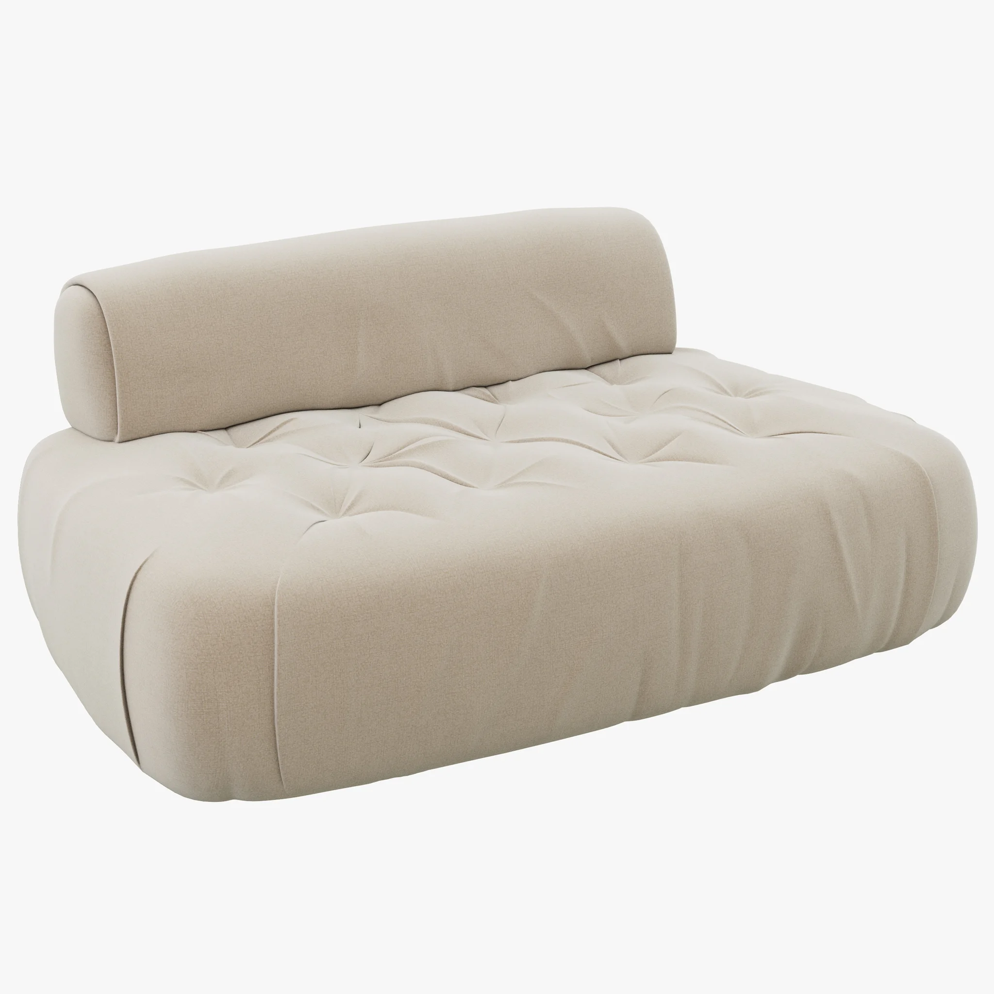 Baxter Mademoiselle Small Sofa — 3D model preview 3