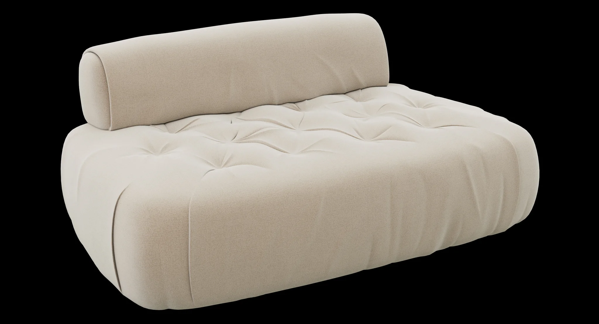 Baxter Mademoiselle Small Sofa — 3D model preview 4