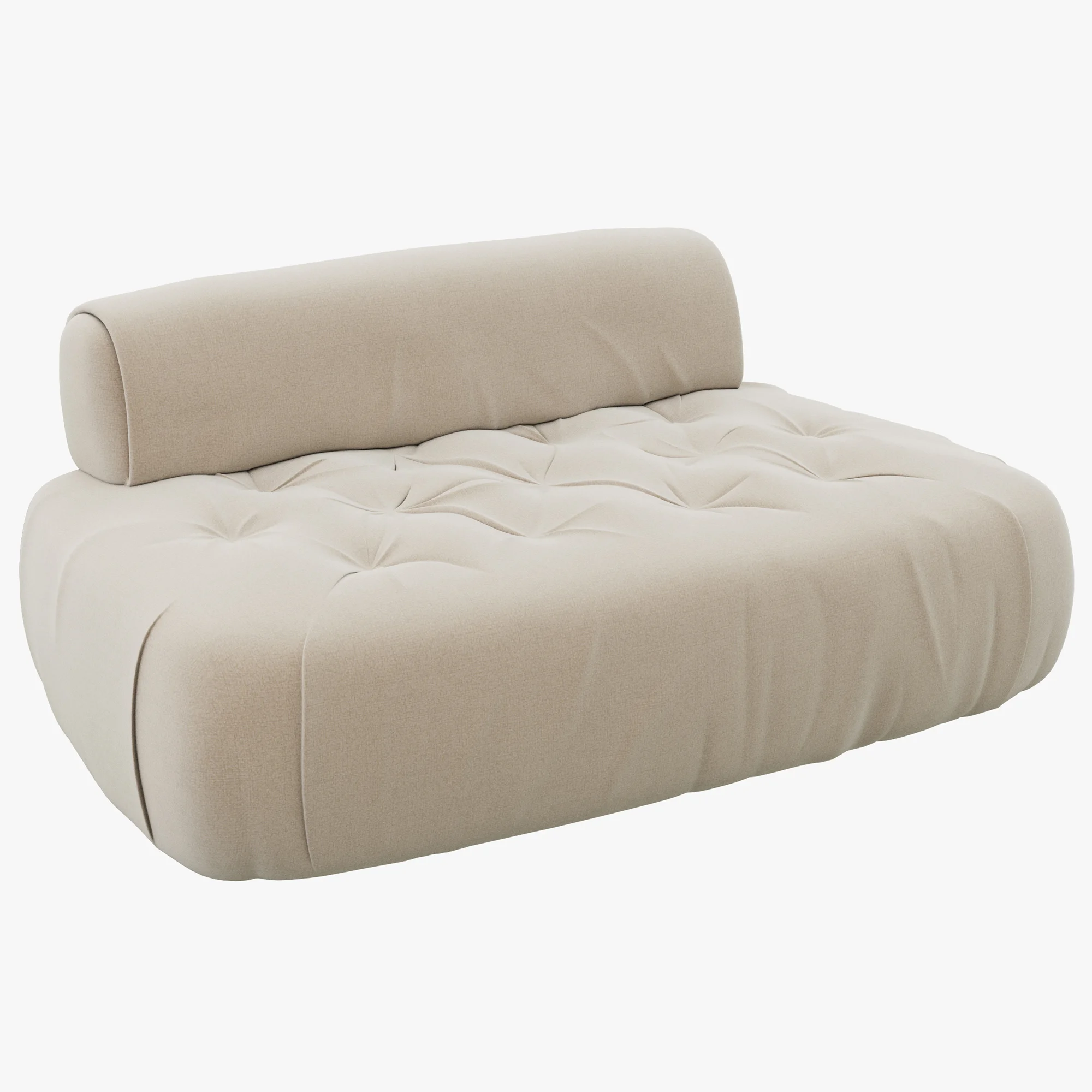 Baxter Mademoiselle Small Sofa — 3D model preview 5