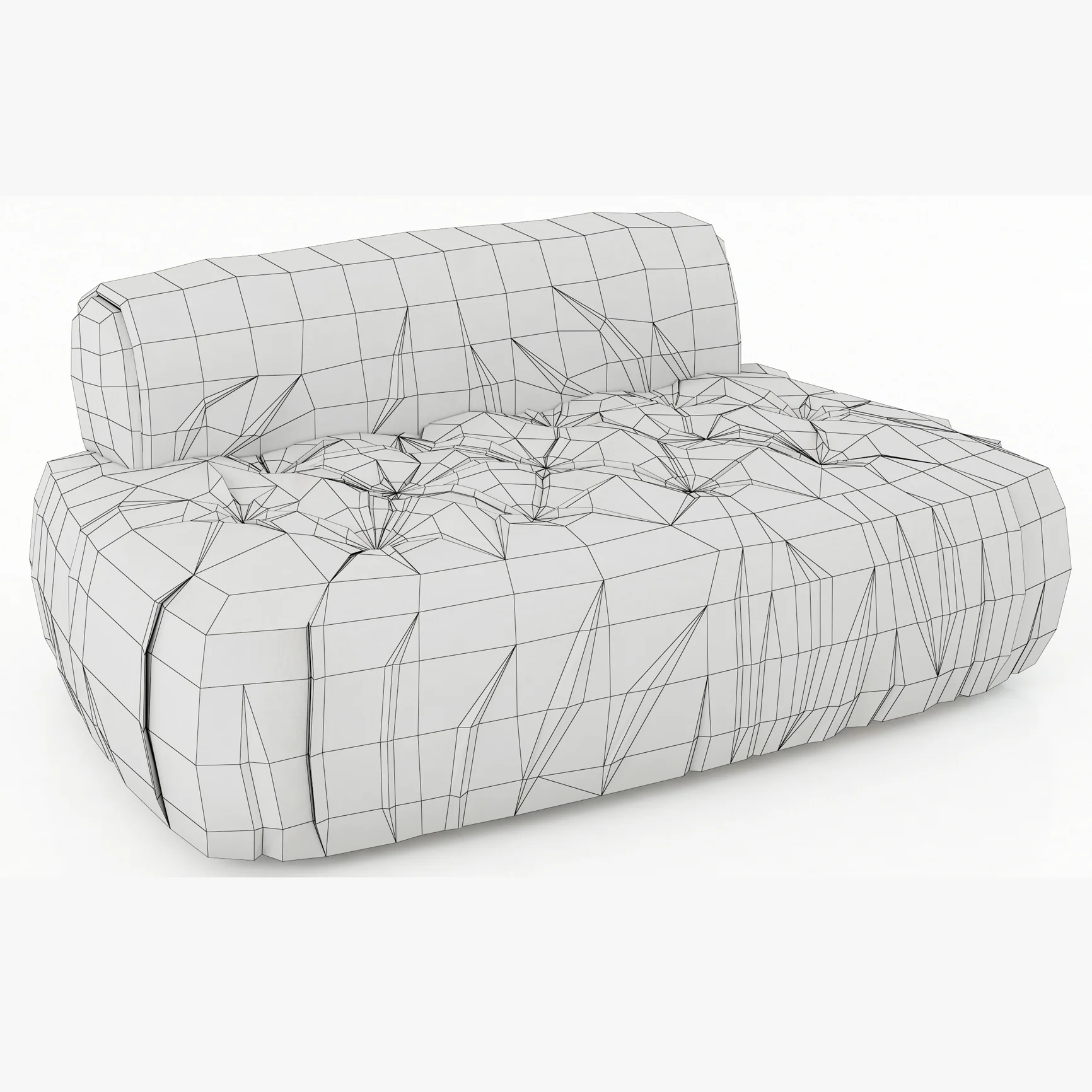 Baxter Mademoiselle Small Sofa — 3D model preview 9