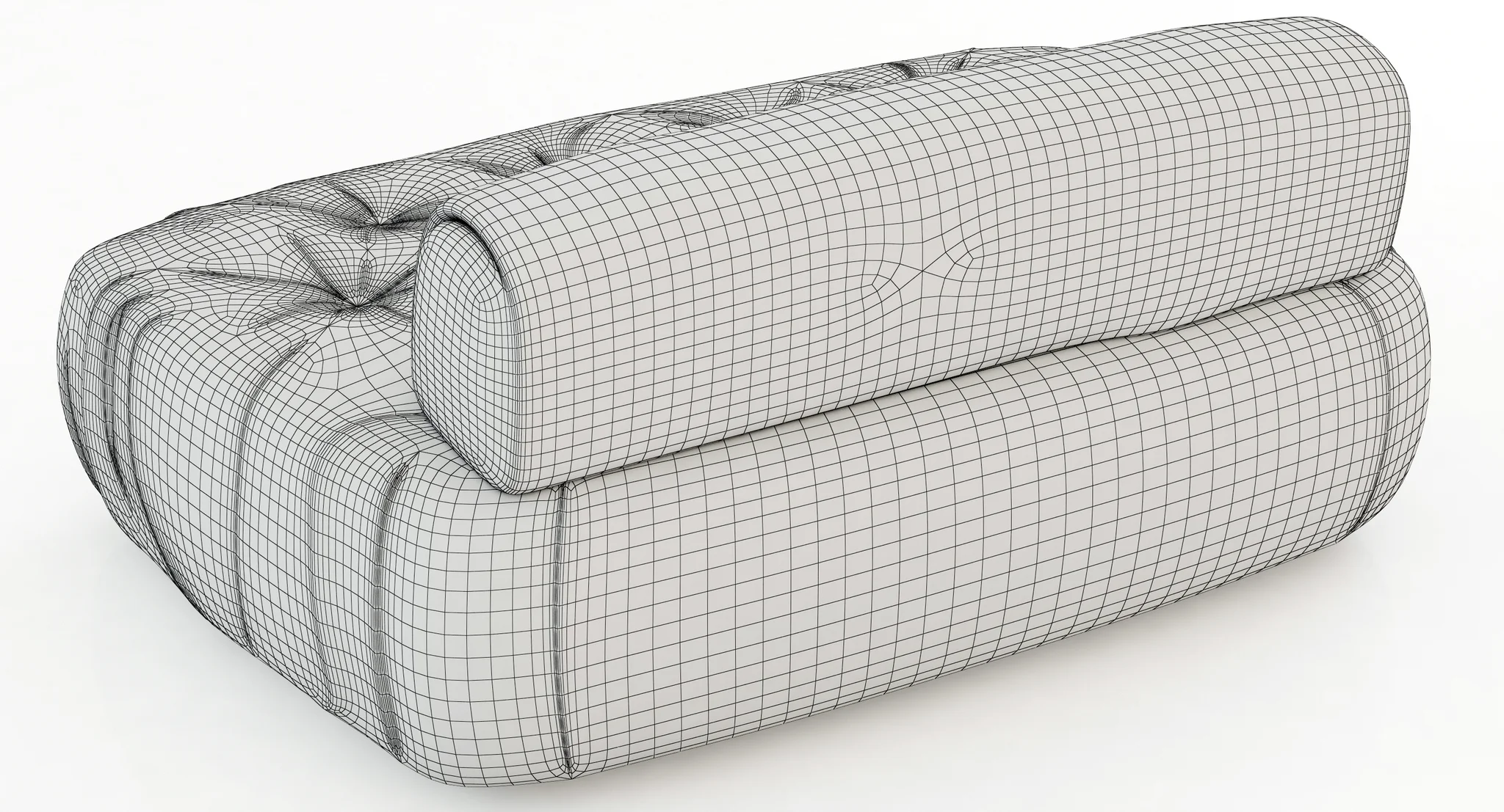 Baxter Mademoiselle Small Sofa — 3D model preview 13