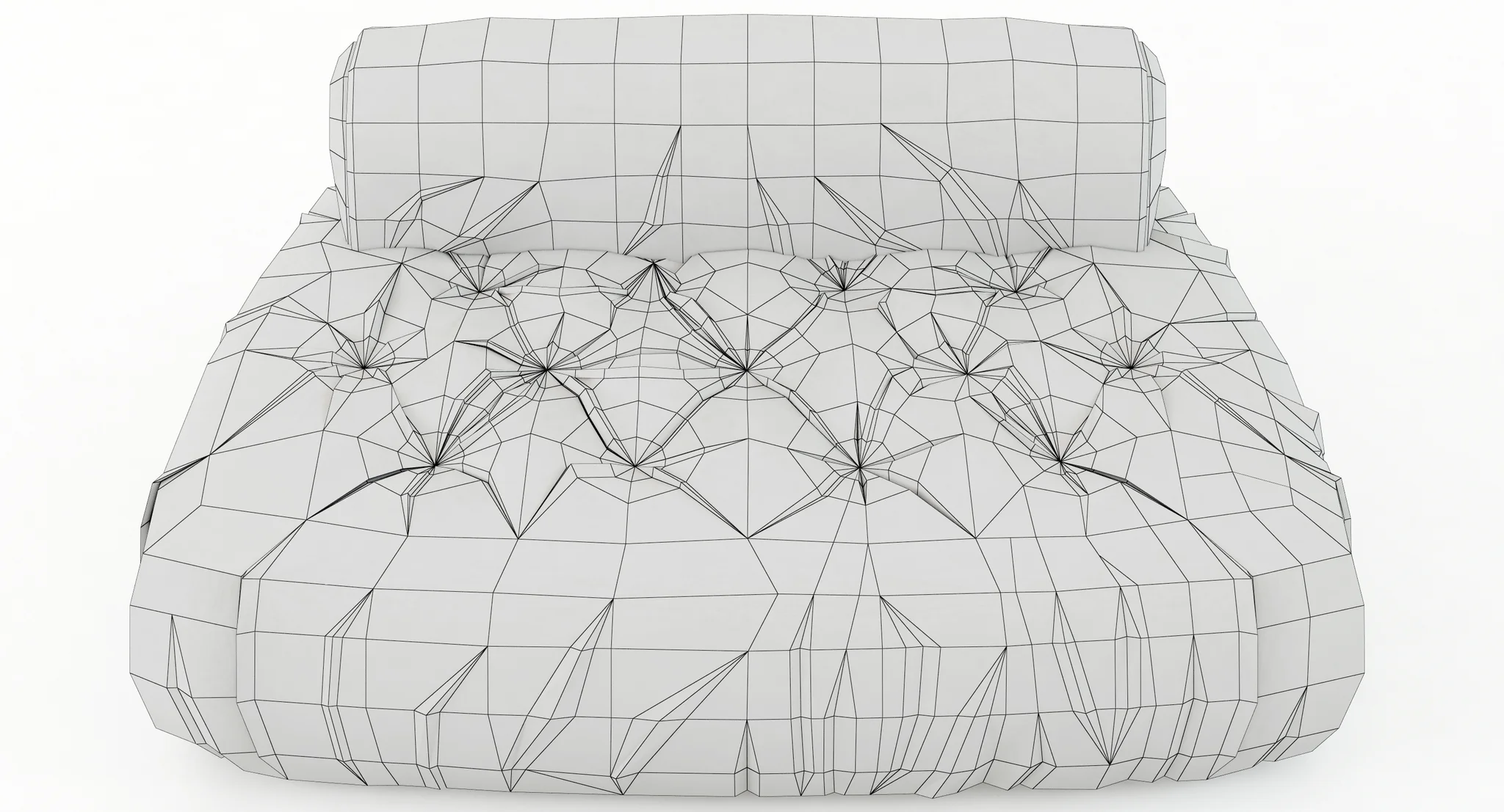 Baxter Mademoiselle Small Sofa — 3D model preview 17