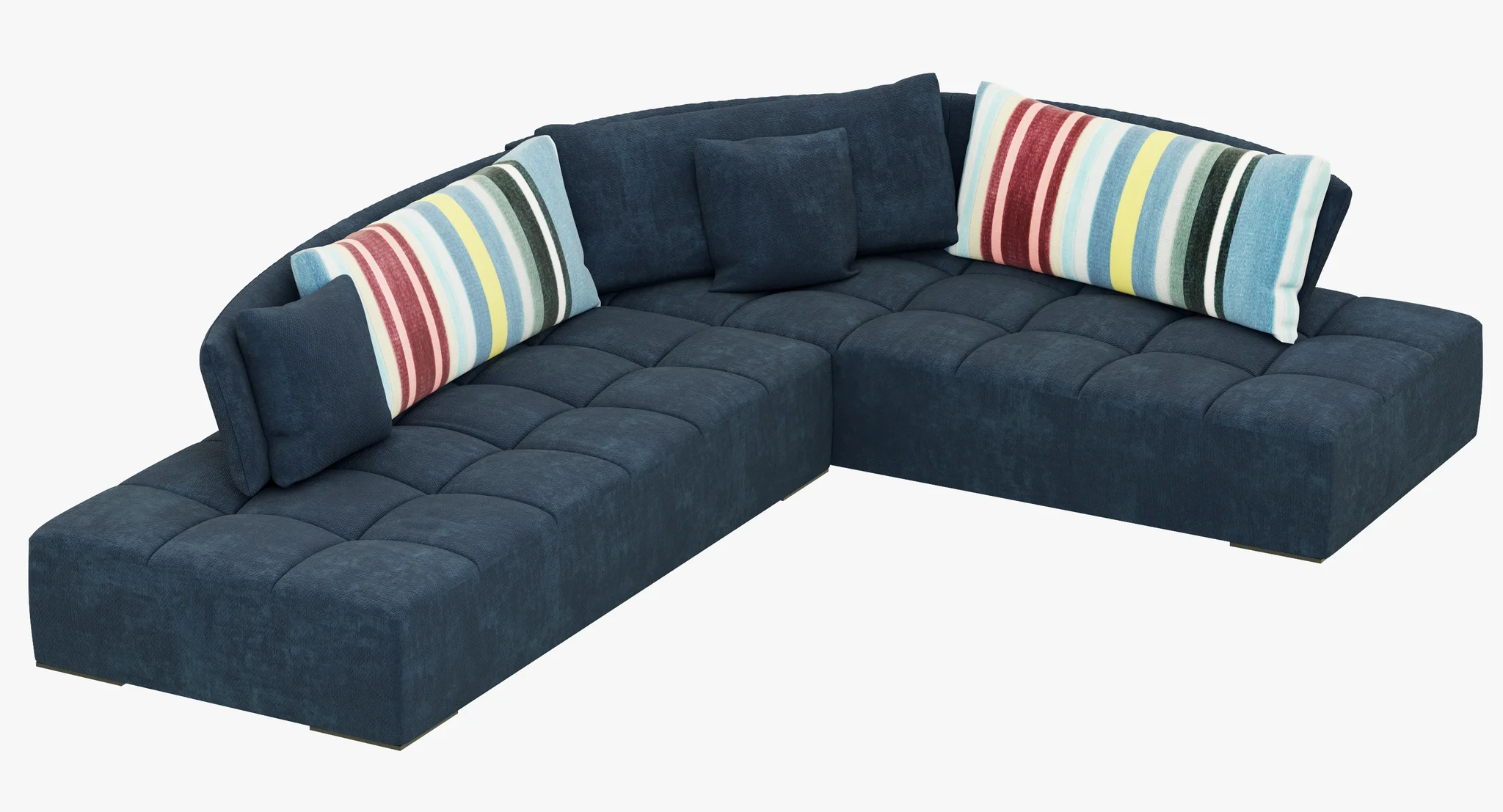 Roche Bobois CALANQUE CORNER COMPOSITION — 3D model preview 1