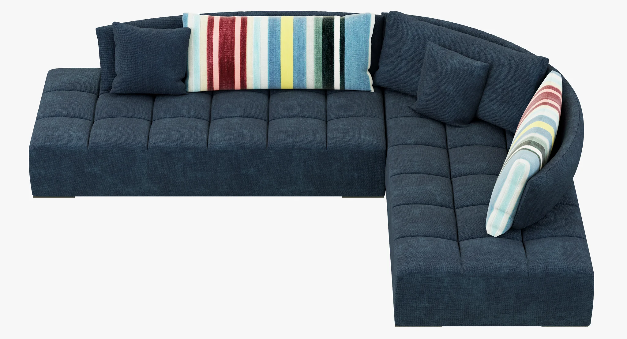 Roche Bobois CALANQUE CORNER COMPOSITION — 3D model preview 7