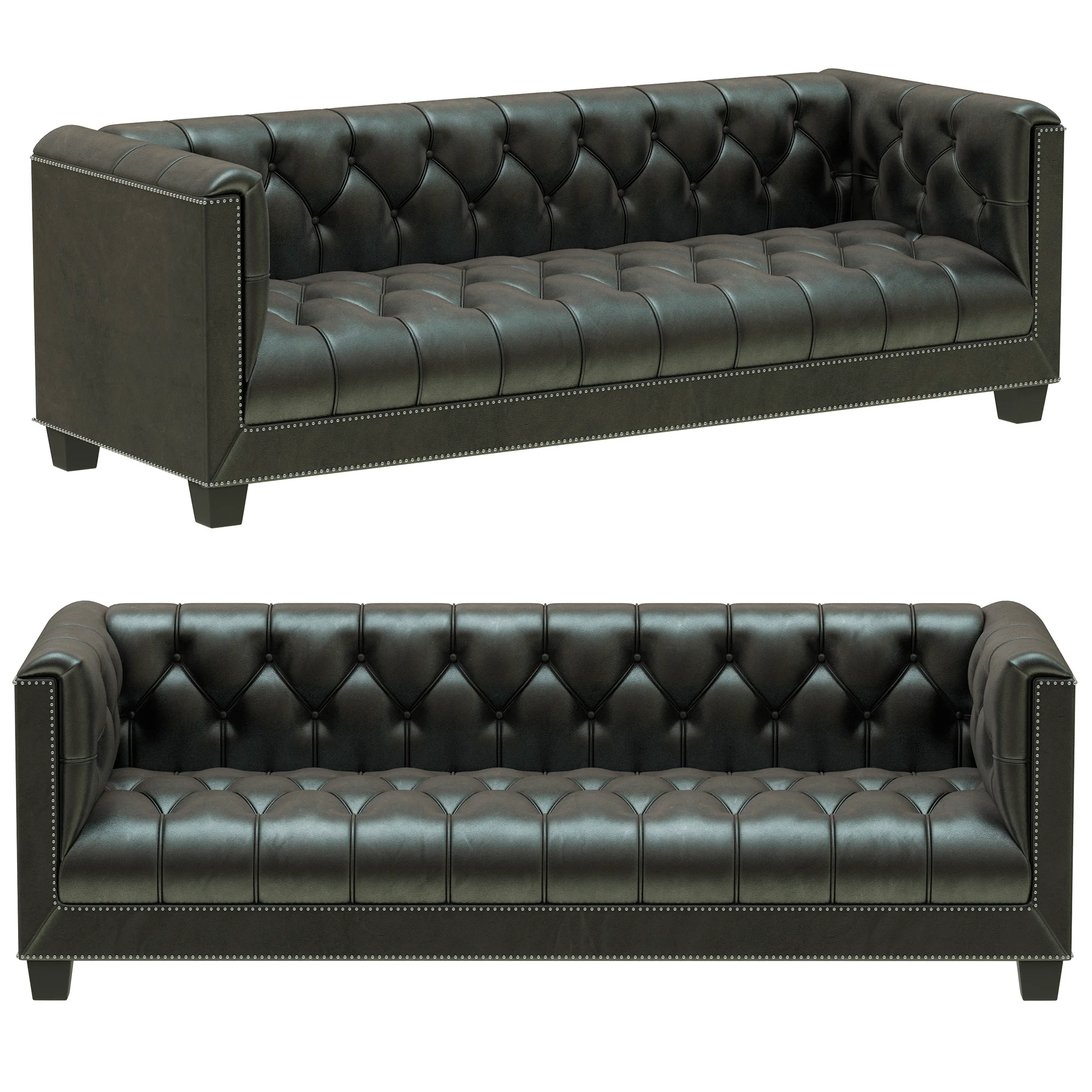 Bernhardt Paxton Sofa — 3D model preview 2
