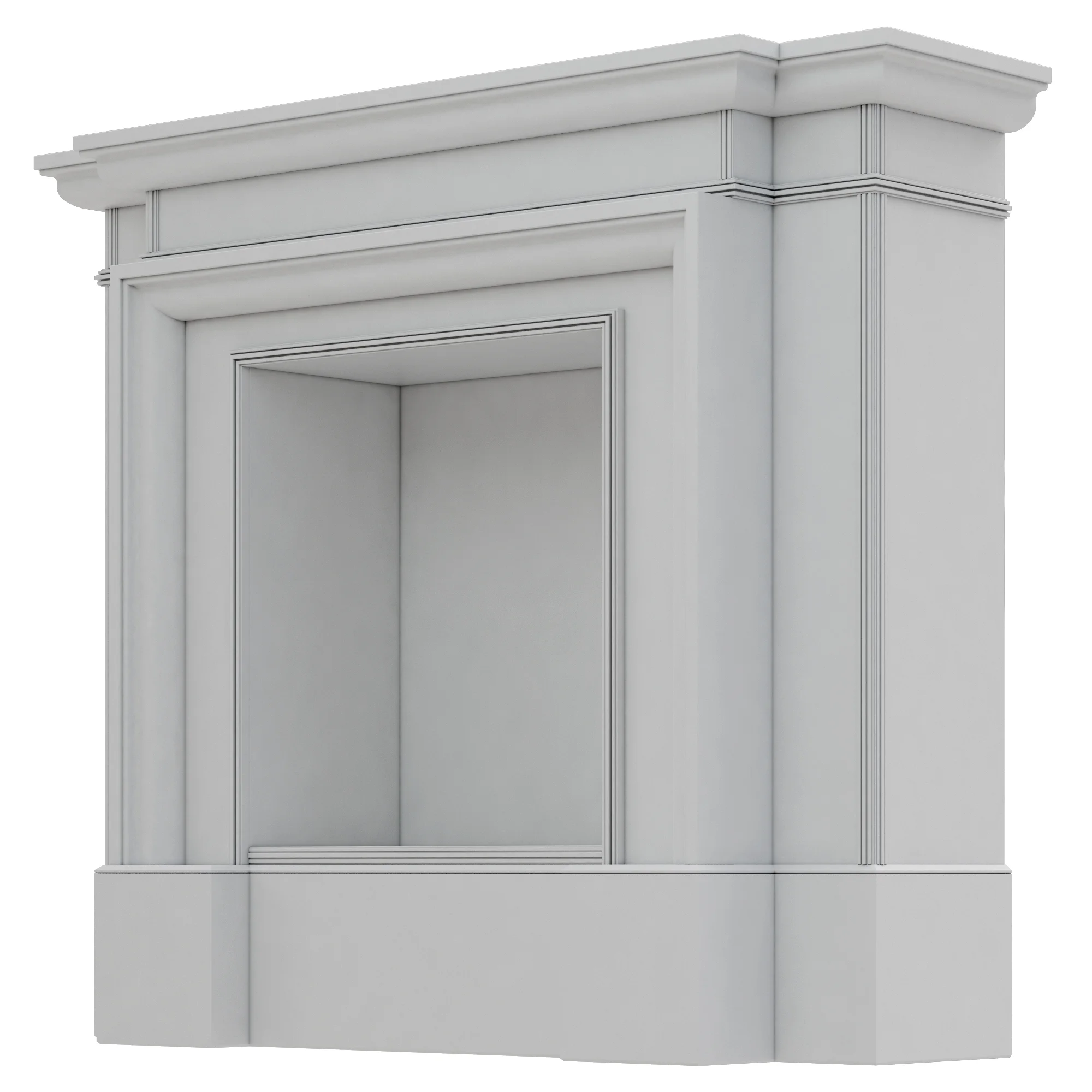 Dantone Home Fireplace — 3D model preview 2